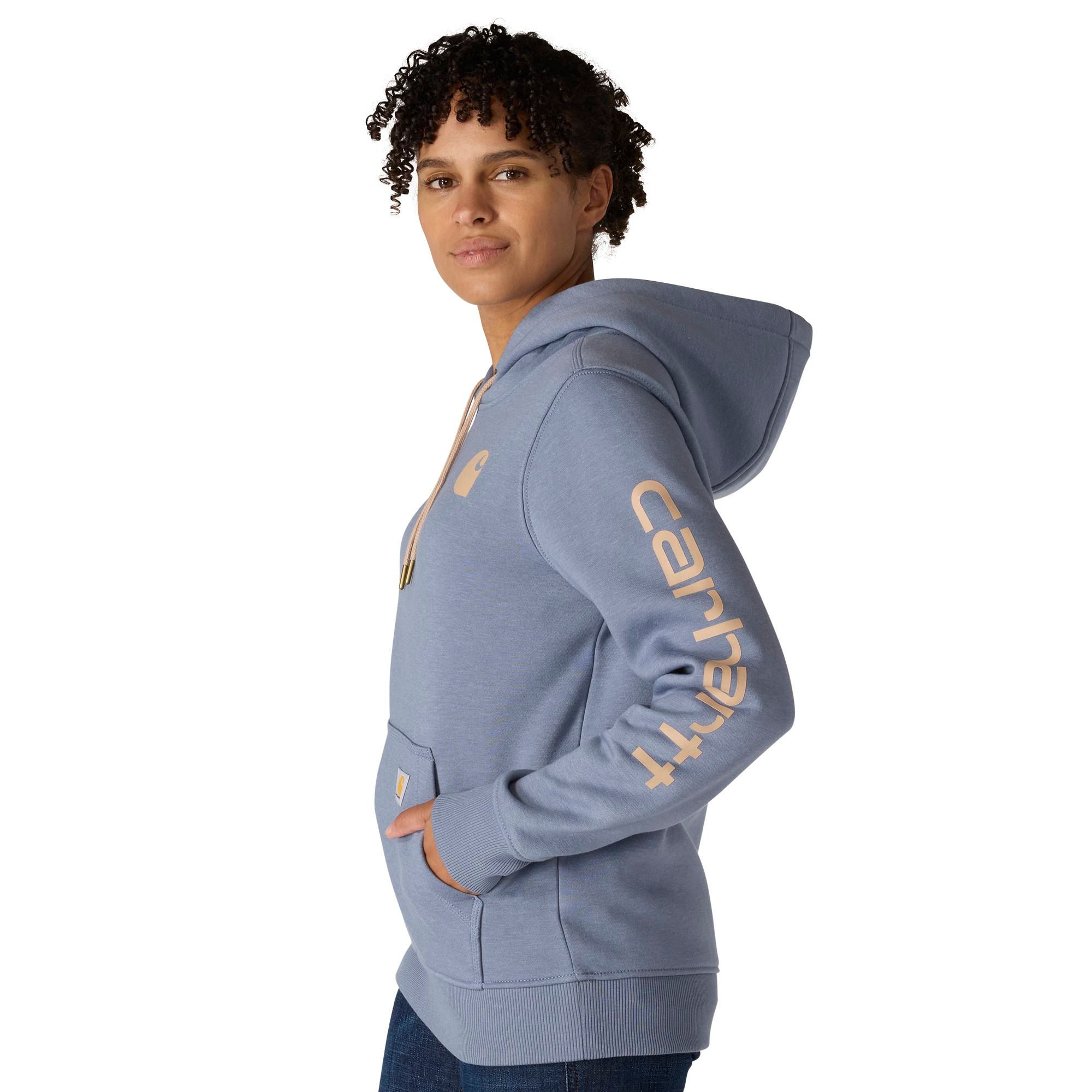 Carhartt Women's Logo Sleeve Pullover Hoodie