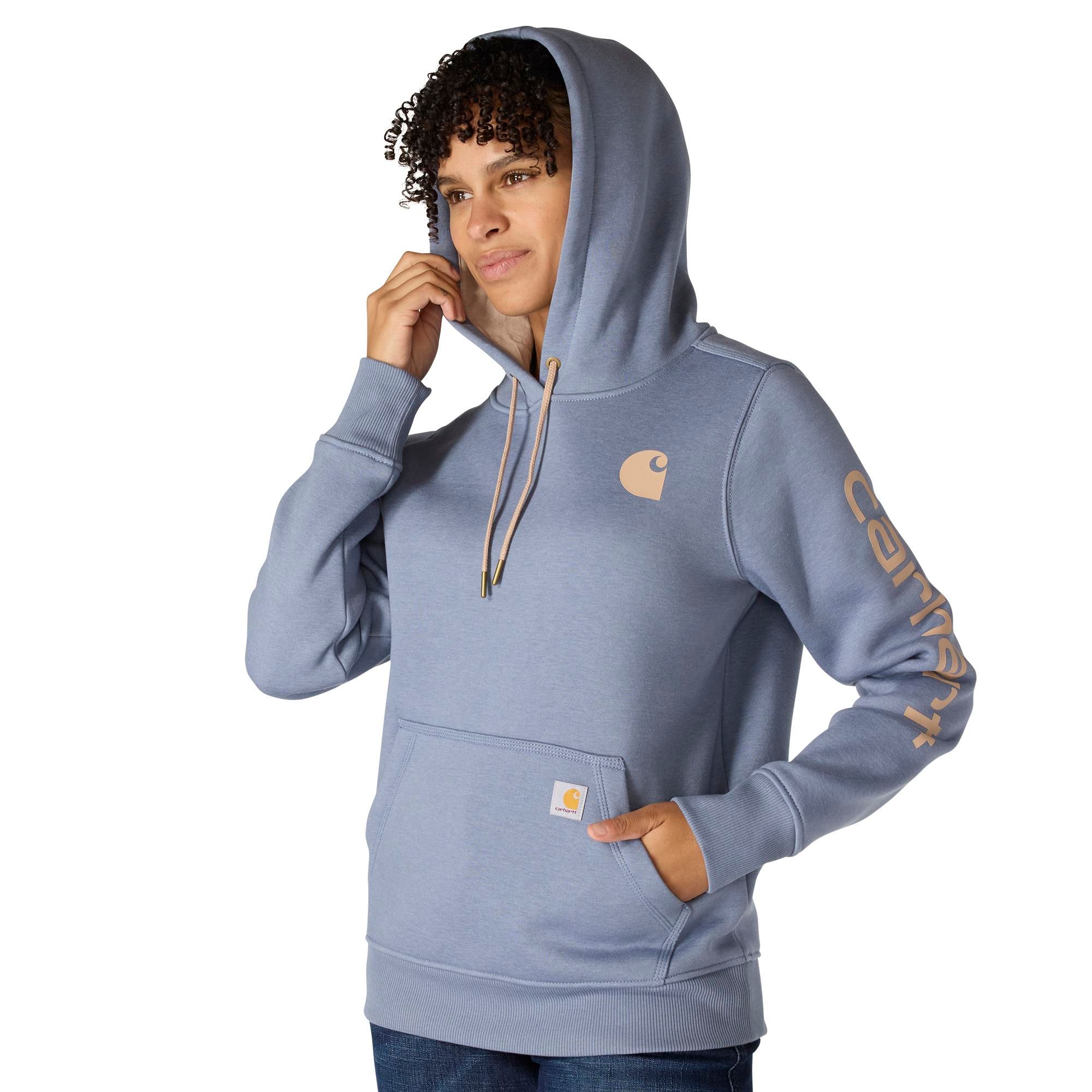 Carhartt Women's Logo Sleeve Pullover Hoodie