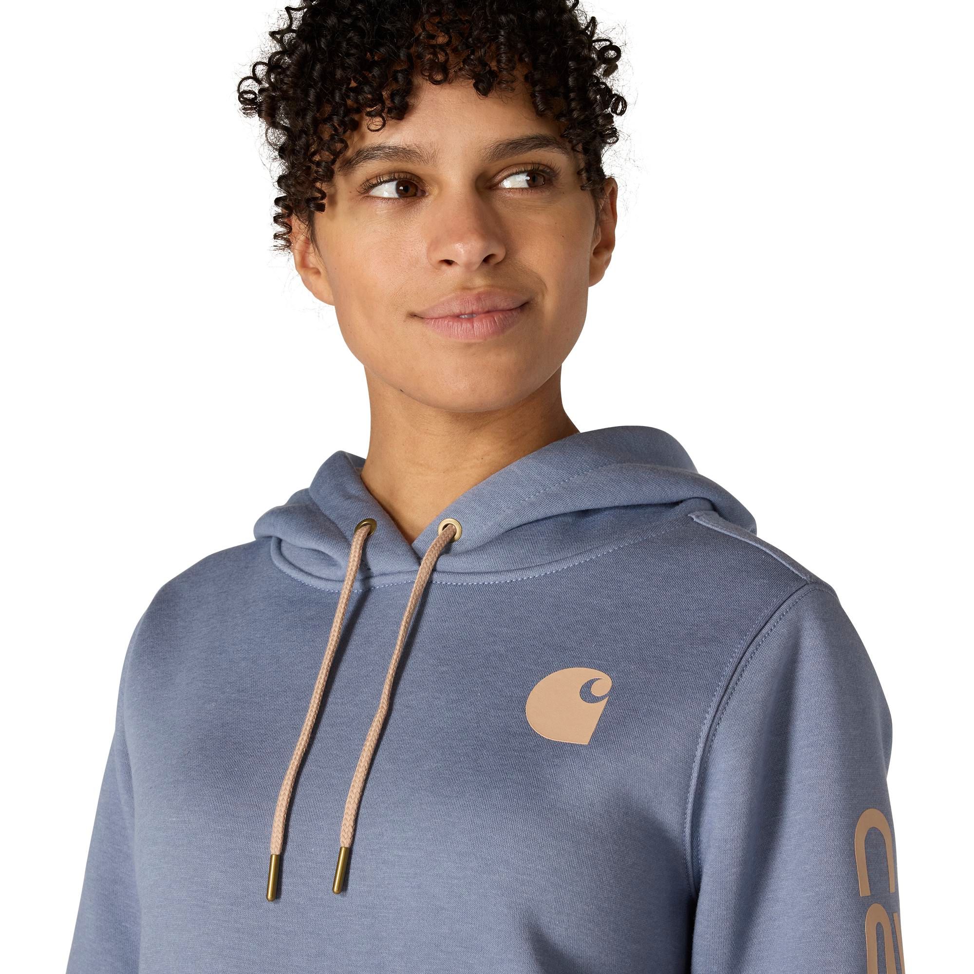 Carhartt Women's Logo Sleeve Pullover Hoodie