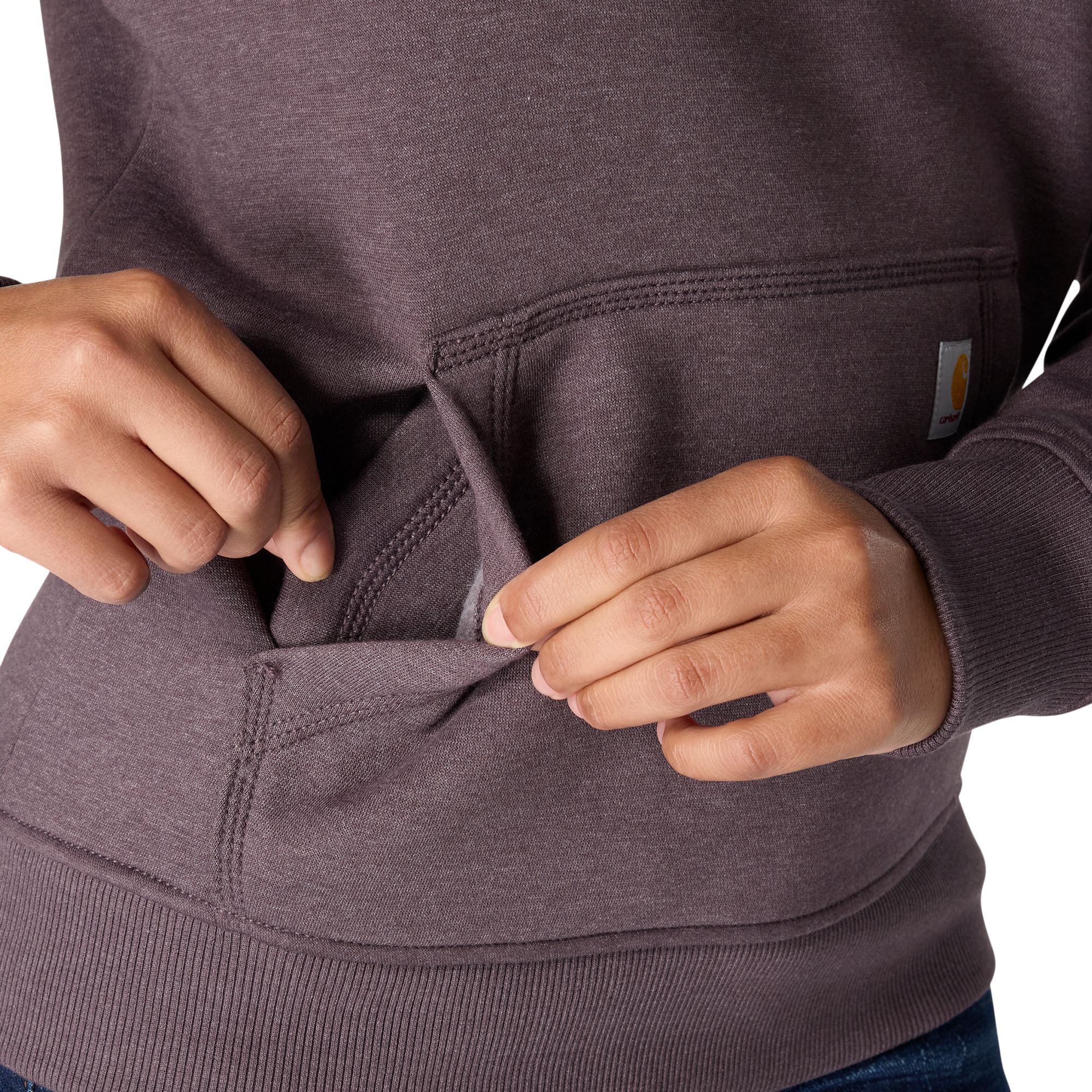 Carhartt Women's Logo Sleeve Pullover Hoodie