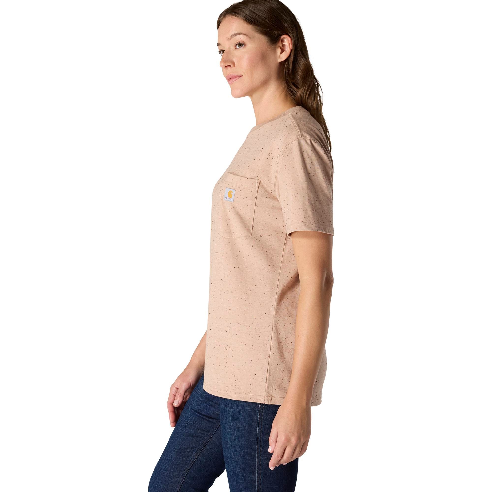 Carhartt Women's Heavyweight Pocket Crewneck Work T-Shirt