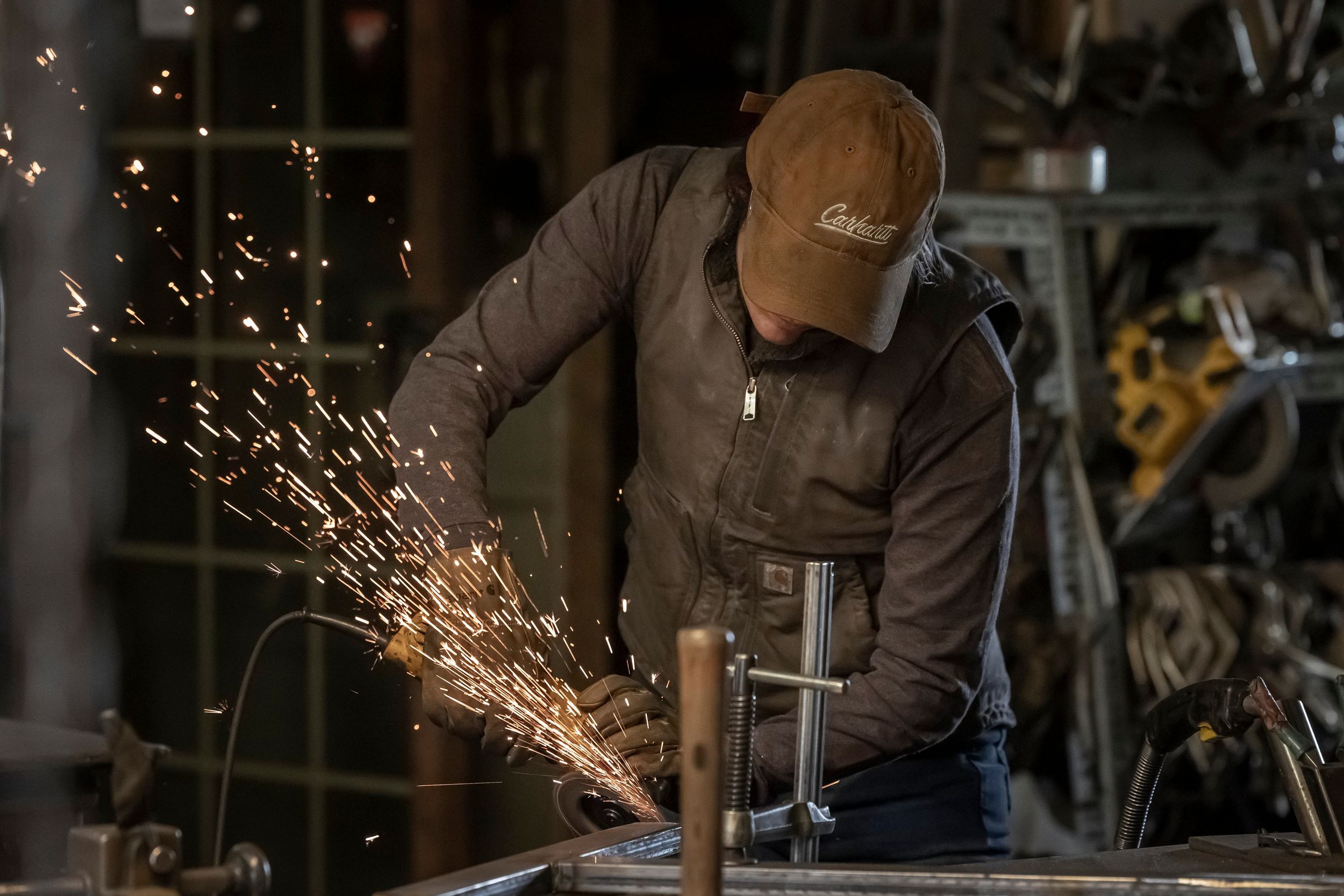 Carhartt Women's Sleeve Logo Graphic T-Shirt