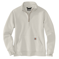 Carhartt Women's Relaxed Fit Mock Neck 1/4 Zip Sweater