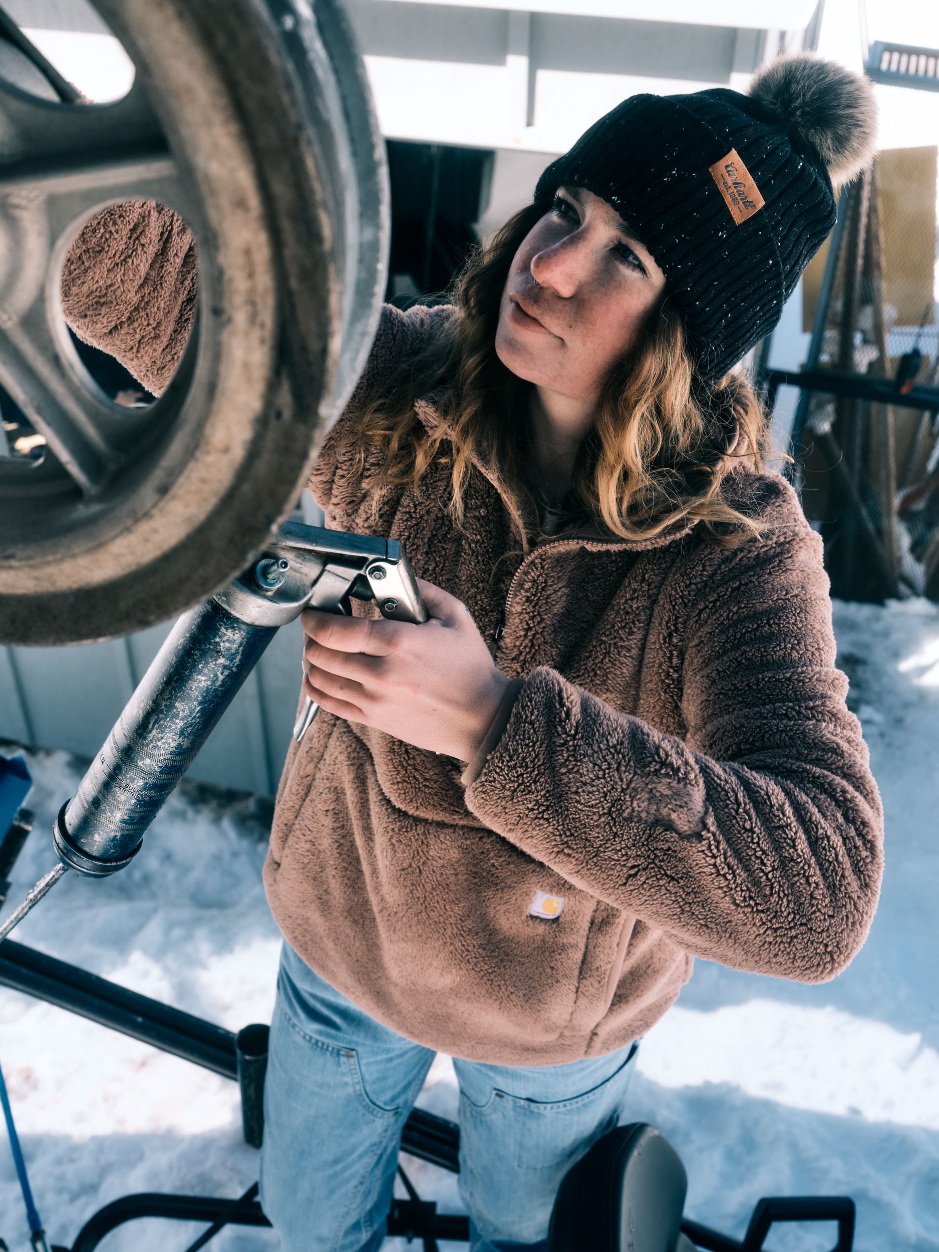 Carhartt Women's Loose Fit Pullover Fleece Top