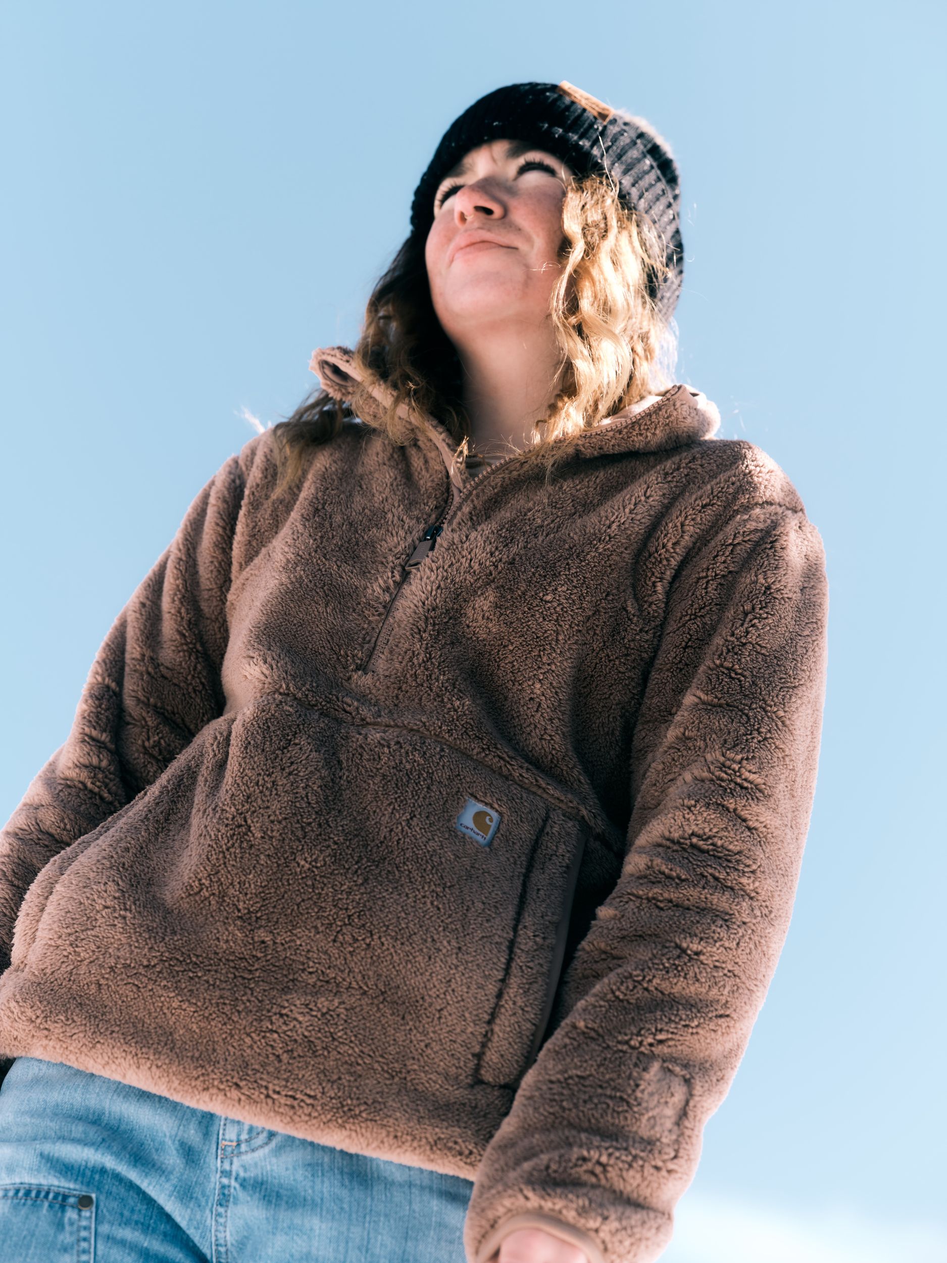 Carhartt Women's Loose Fit Pullover Fleece Top