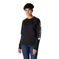 Carhartt Women's Graphic Sweatshirt Front_Angled_Left