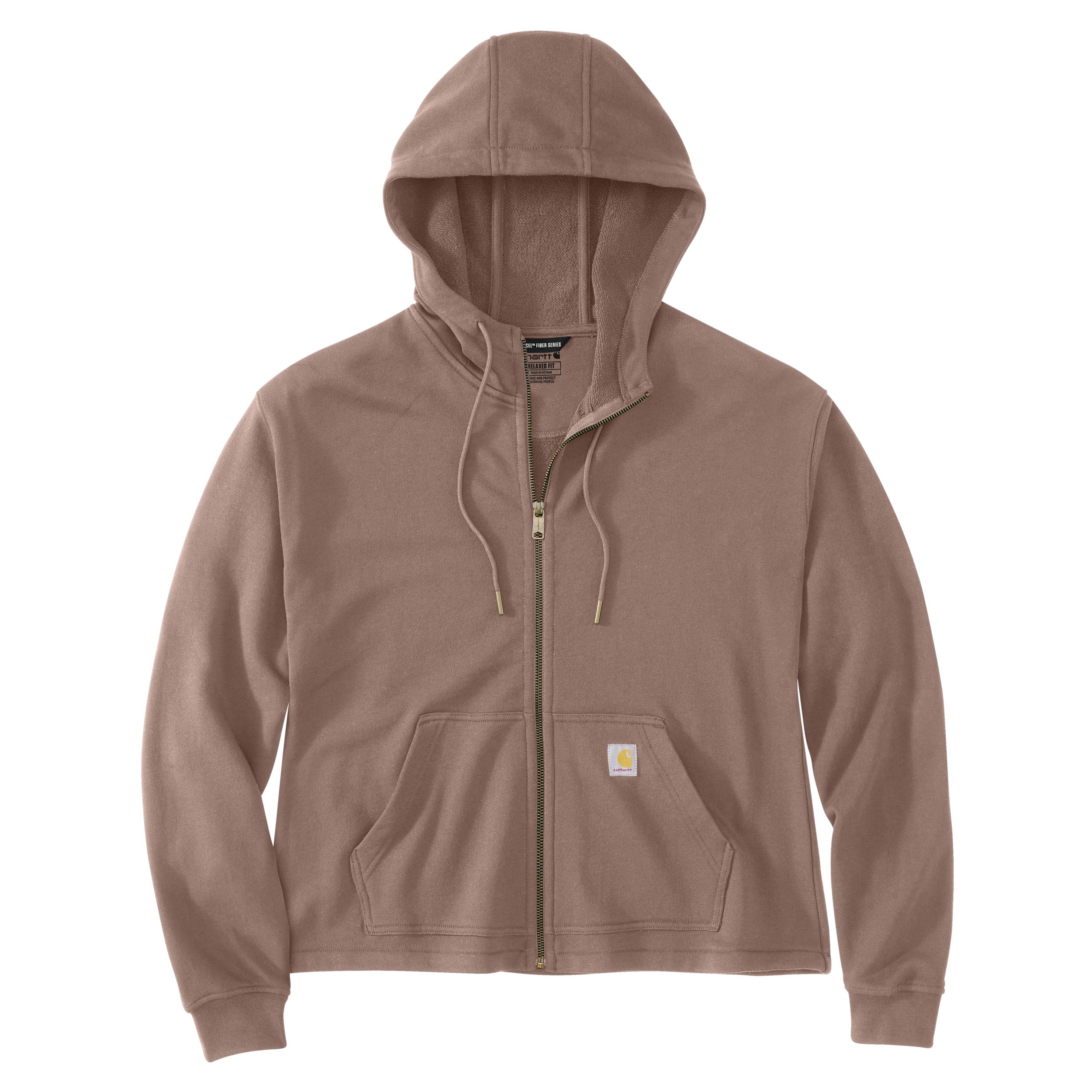 Carhartt Women's Tencel™ Loose Fit Full Zip Hooded Sweatshirt