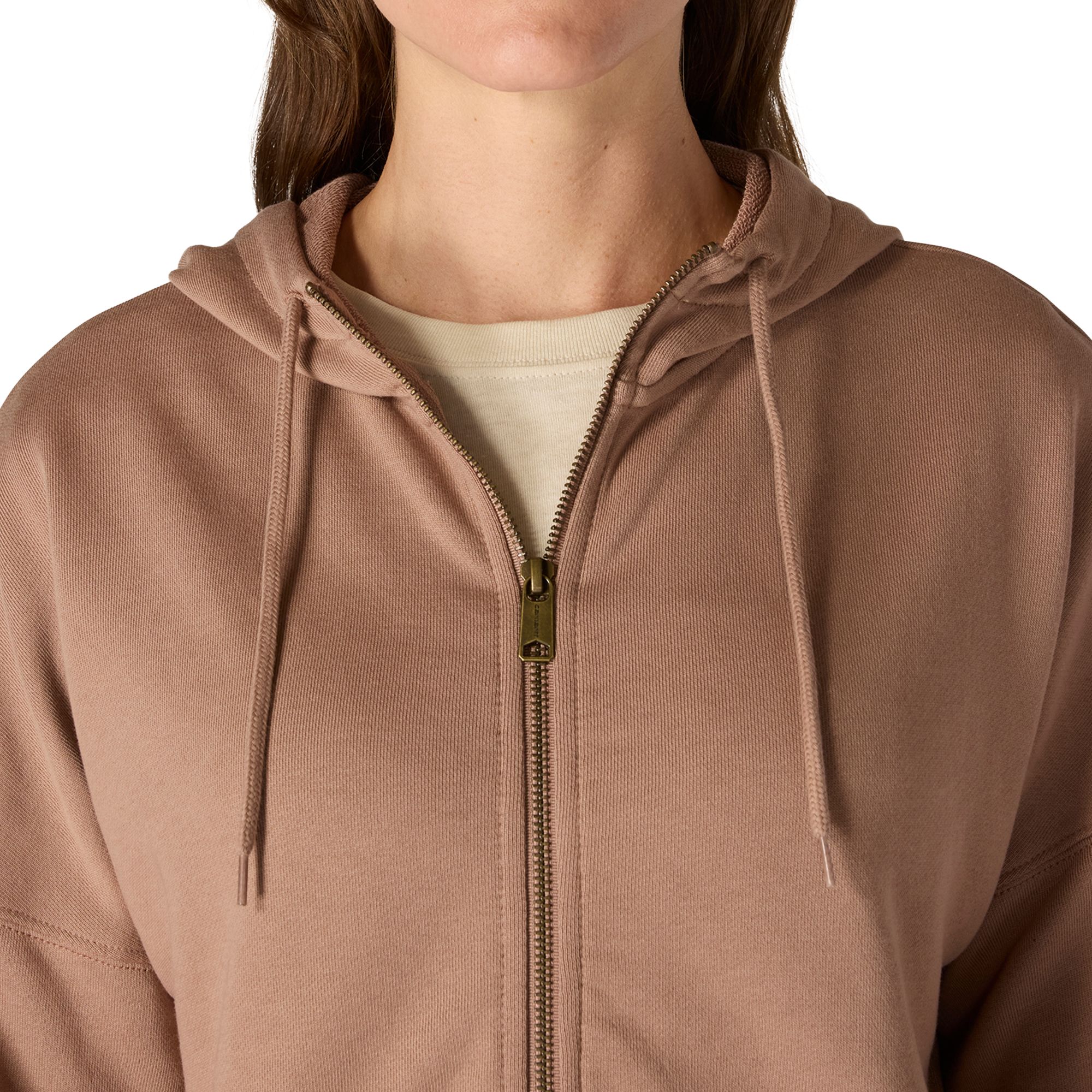 Carhartt Women's Tencel™ Loose Fit Full Zip Hooded Sweatshirt