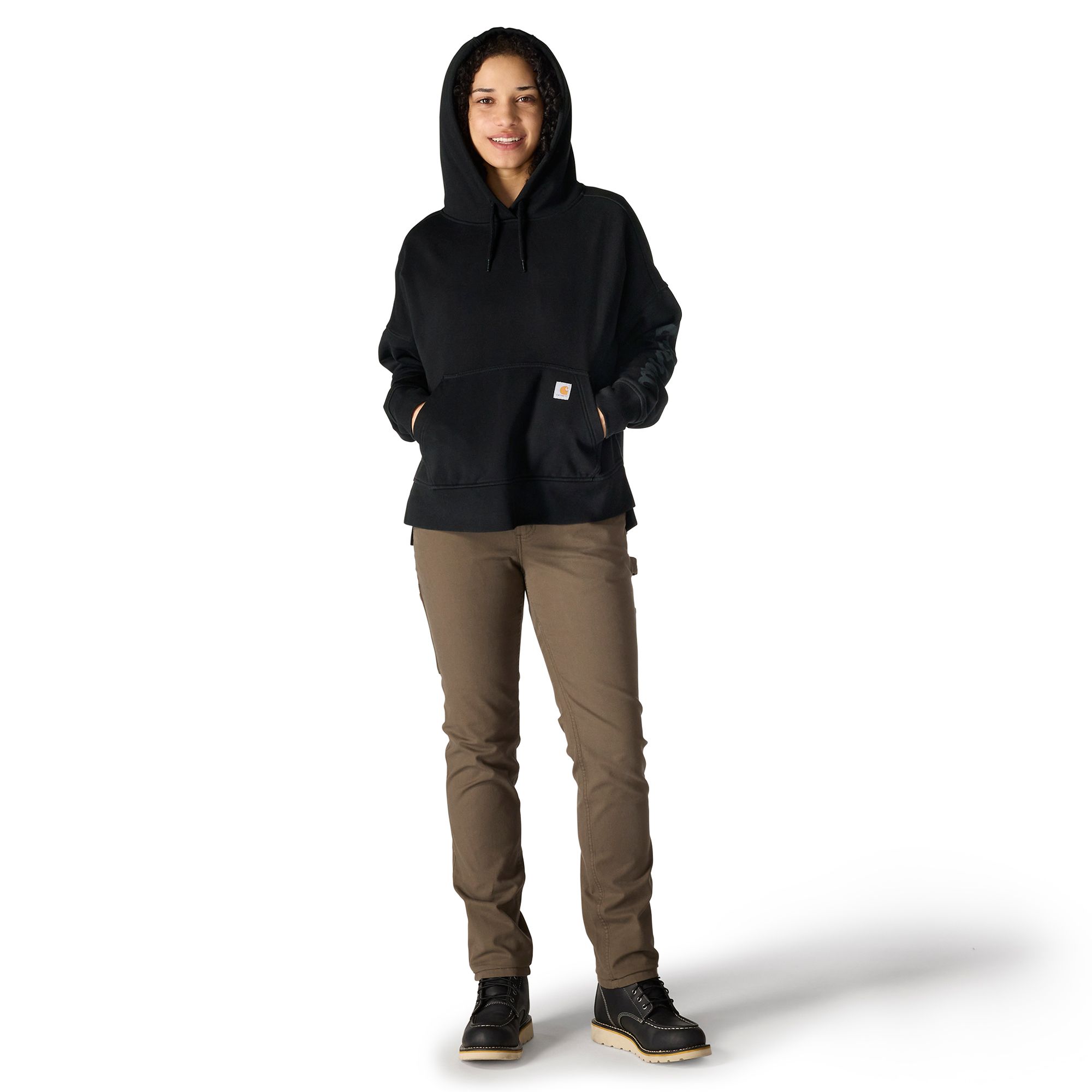 Carhartt Women's BF Oversized Heart Hoodie