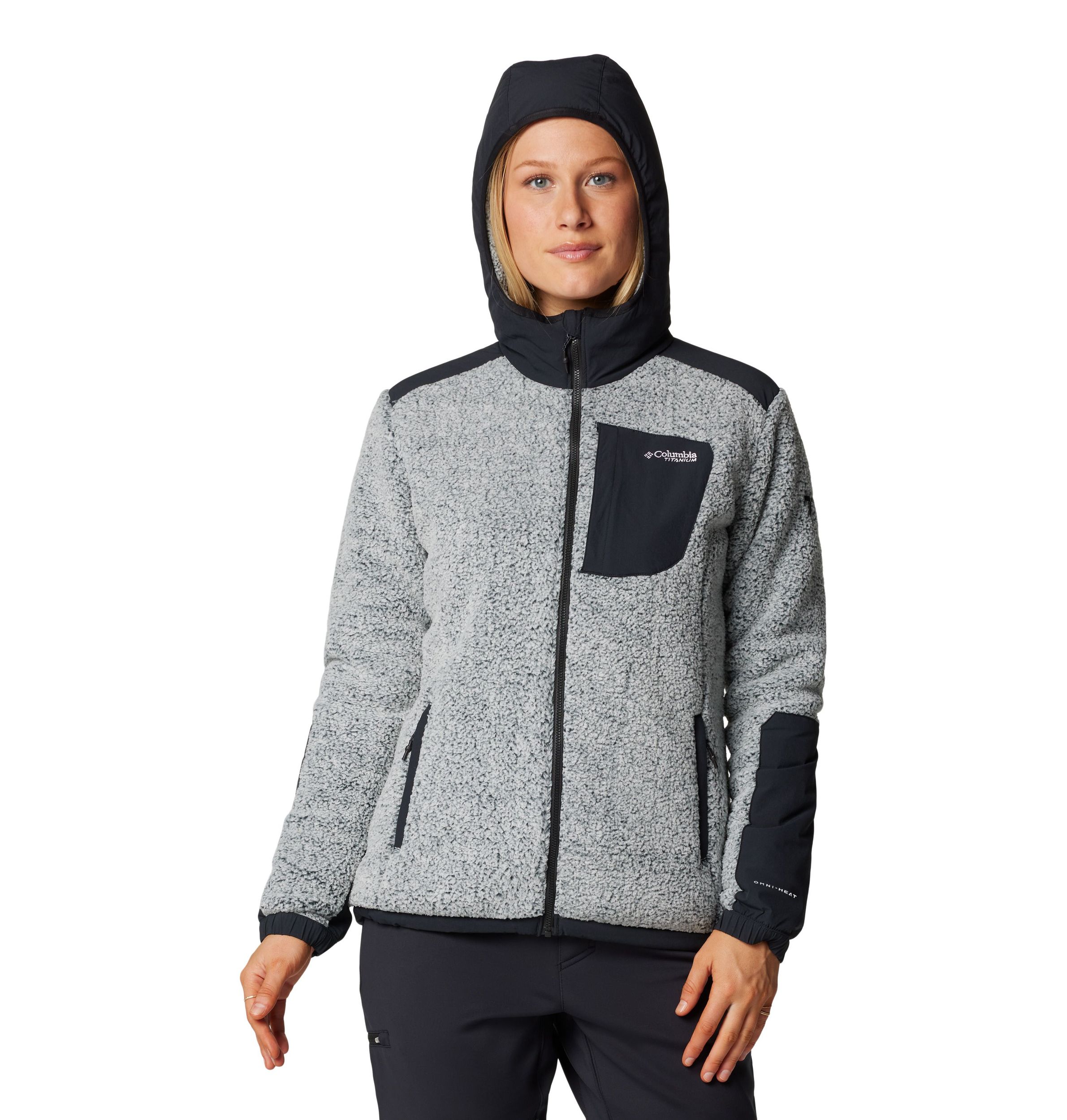 Columbia Women's Arctic Crest Sherpa Full Zip Hoodie
