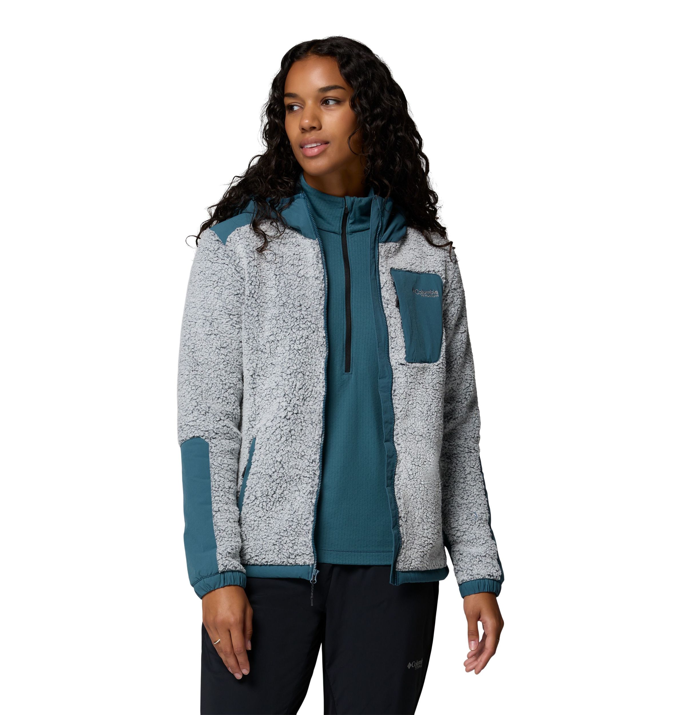 Columbia Women's Arctic Crest Sherpa Full Zip Hoodie