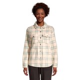 O'Neill Women's Zuma High Pile Fleece Top Front_Flat