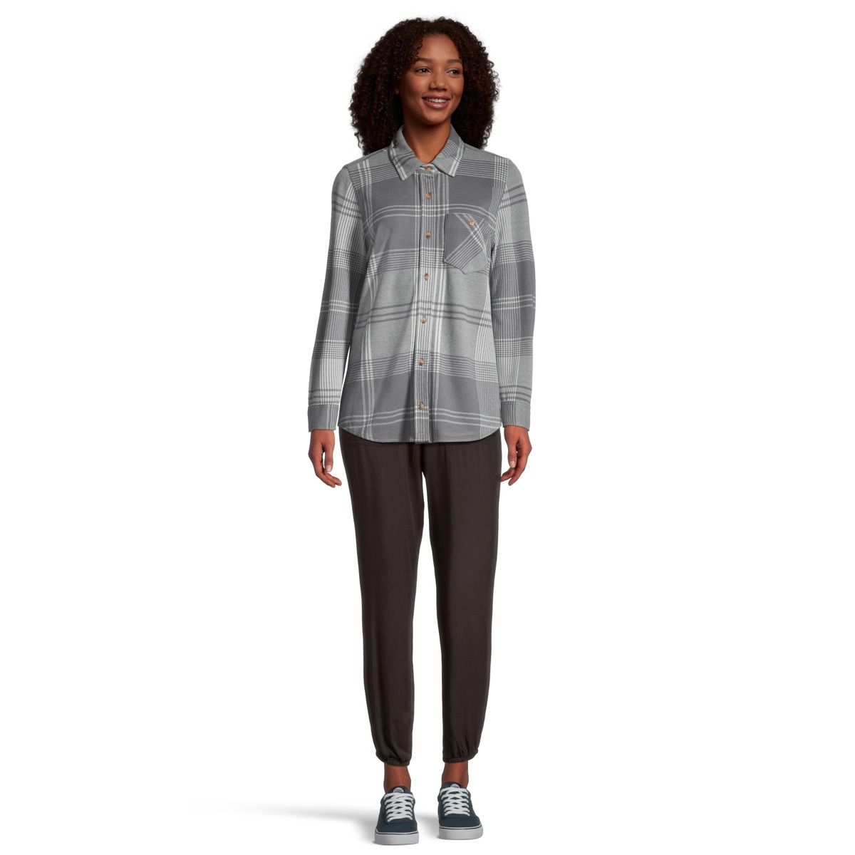 O'Neill Women's Brooks Flannel Long Sleeve Shirt