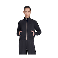 Skechers Women's Skechluxe Elevate Full Zip Jacket Front_Flat