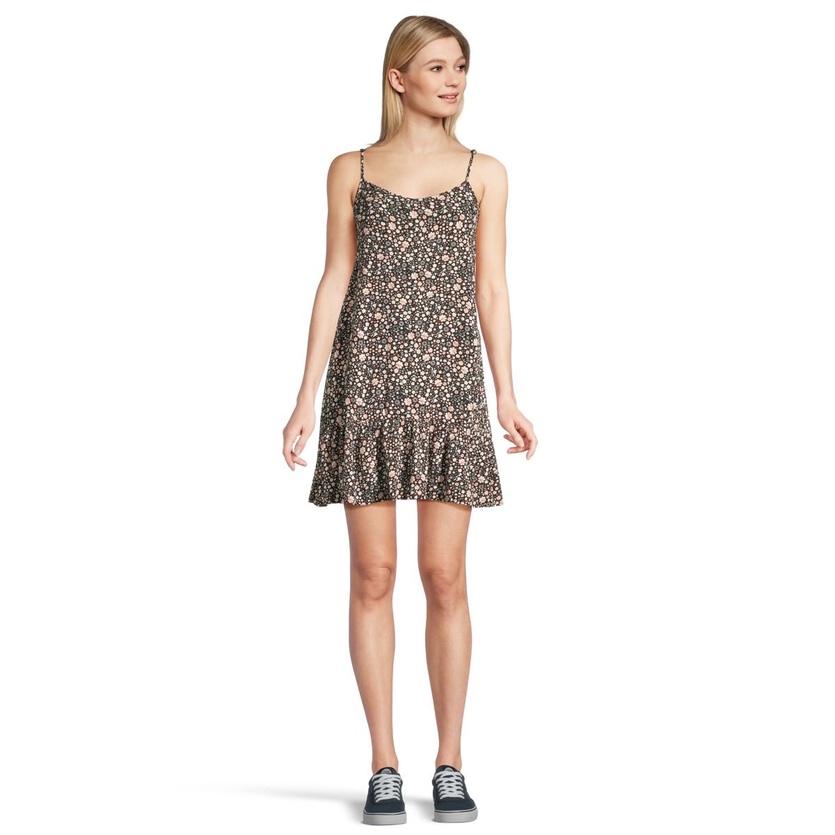 Ripzone Women's Samara Crinkle Rayon Slip Dress