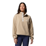 Columbia Women's Helvetia™ Ii Printed Cropped Fleece Top Front_Flat