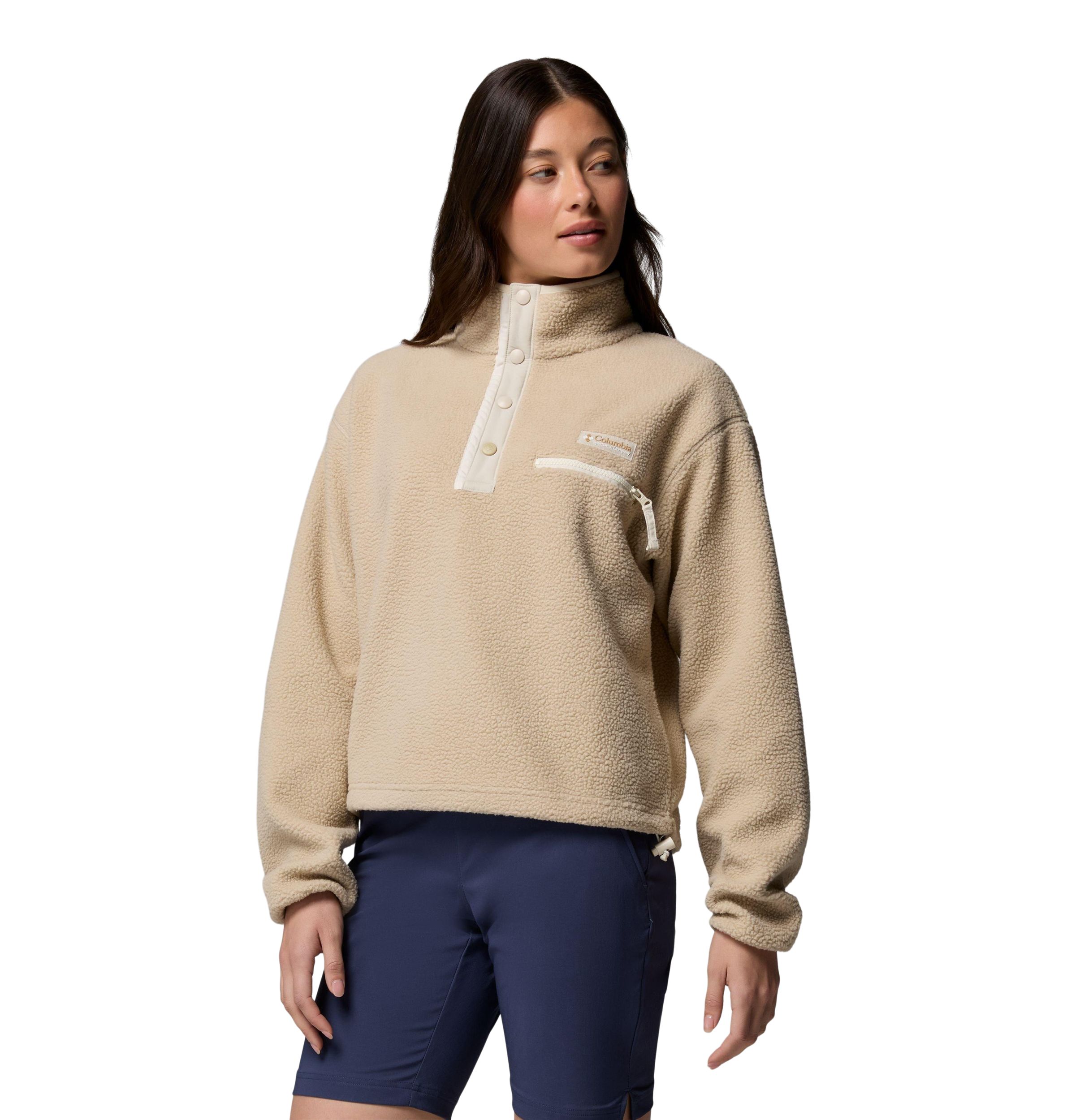 Columbia Women's Helvetia™ Ii Printed Cropped Fleece Top