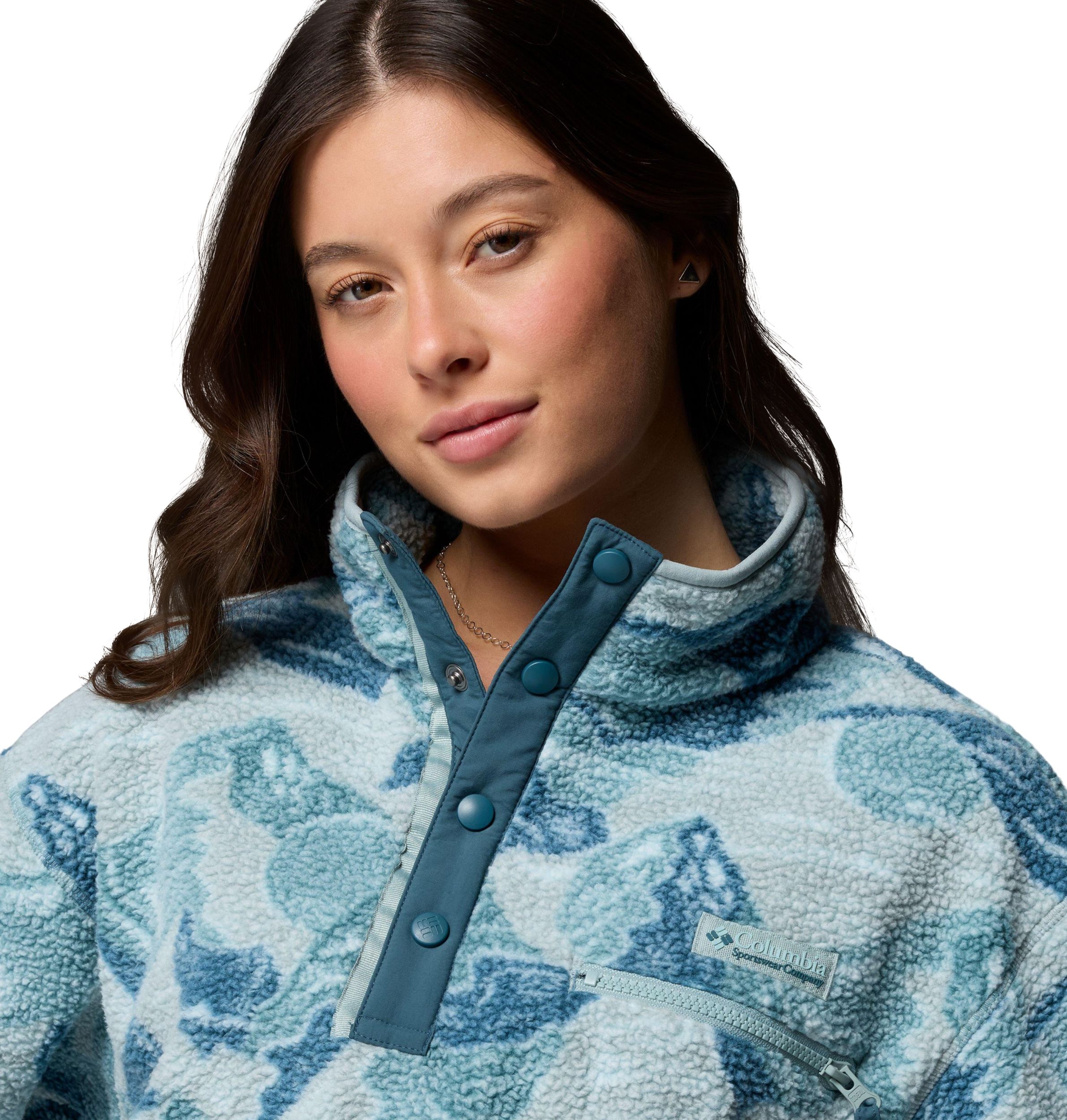 Columbia Women's Helvetia™ Ii Printed Cropped Fleece Top