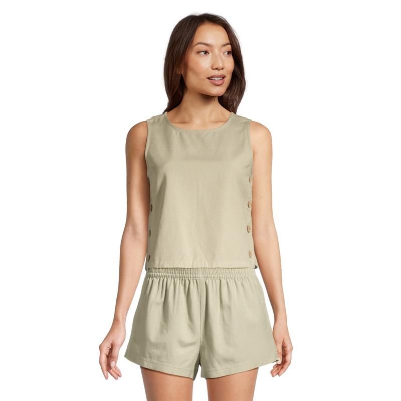O'Neill Women's Sanders Linen Tank Top