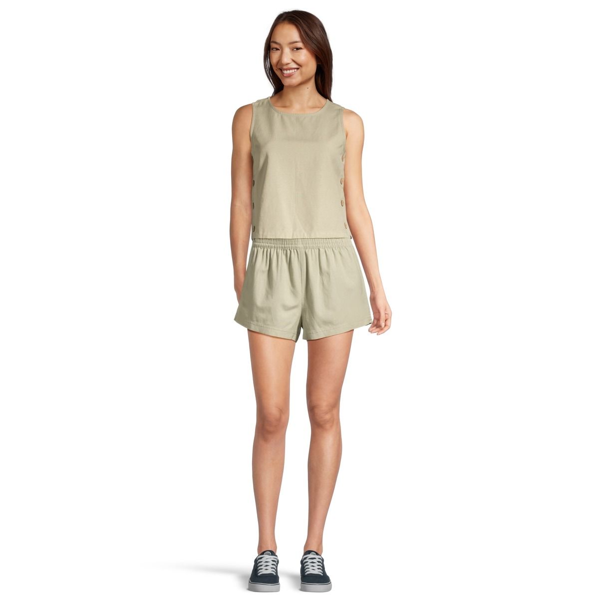 O'Neill Women's Sanders Linen Tank Top