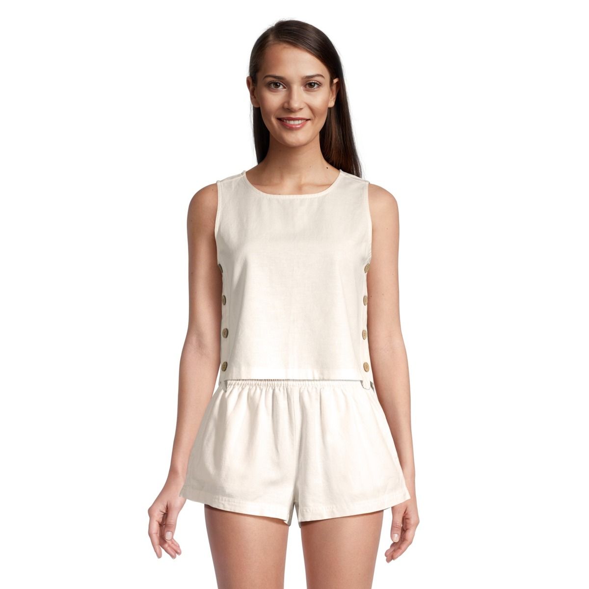 O'Neill Women's Sanders Linen Tank Top