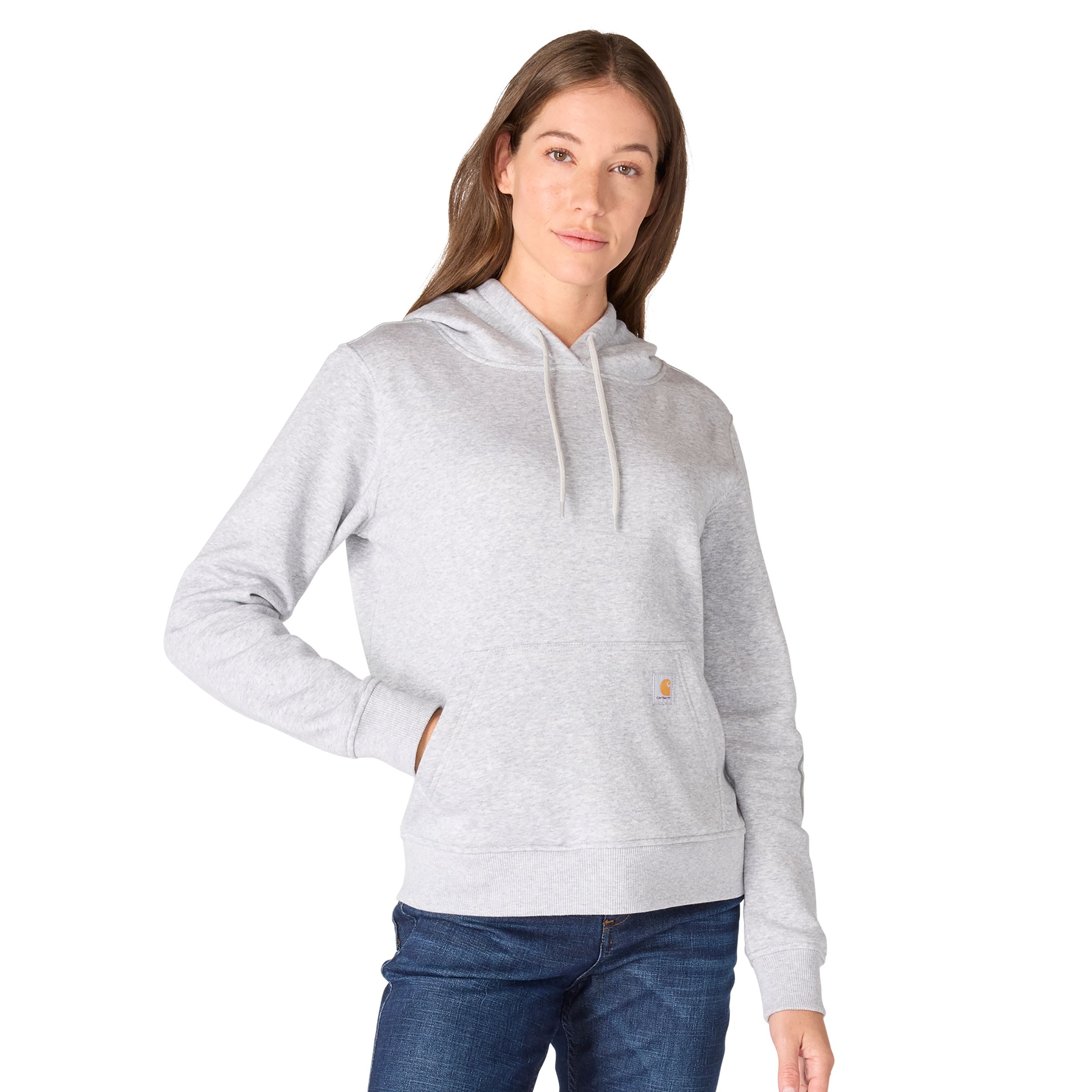 Carhartt Women's Sawyer Script Cotton-Blend Fleece Hoodie