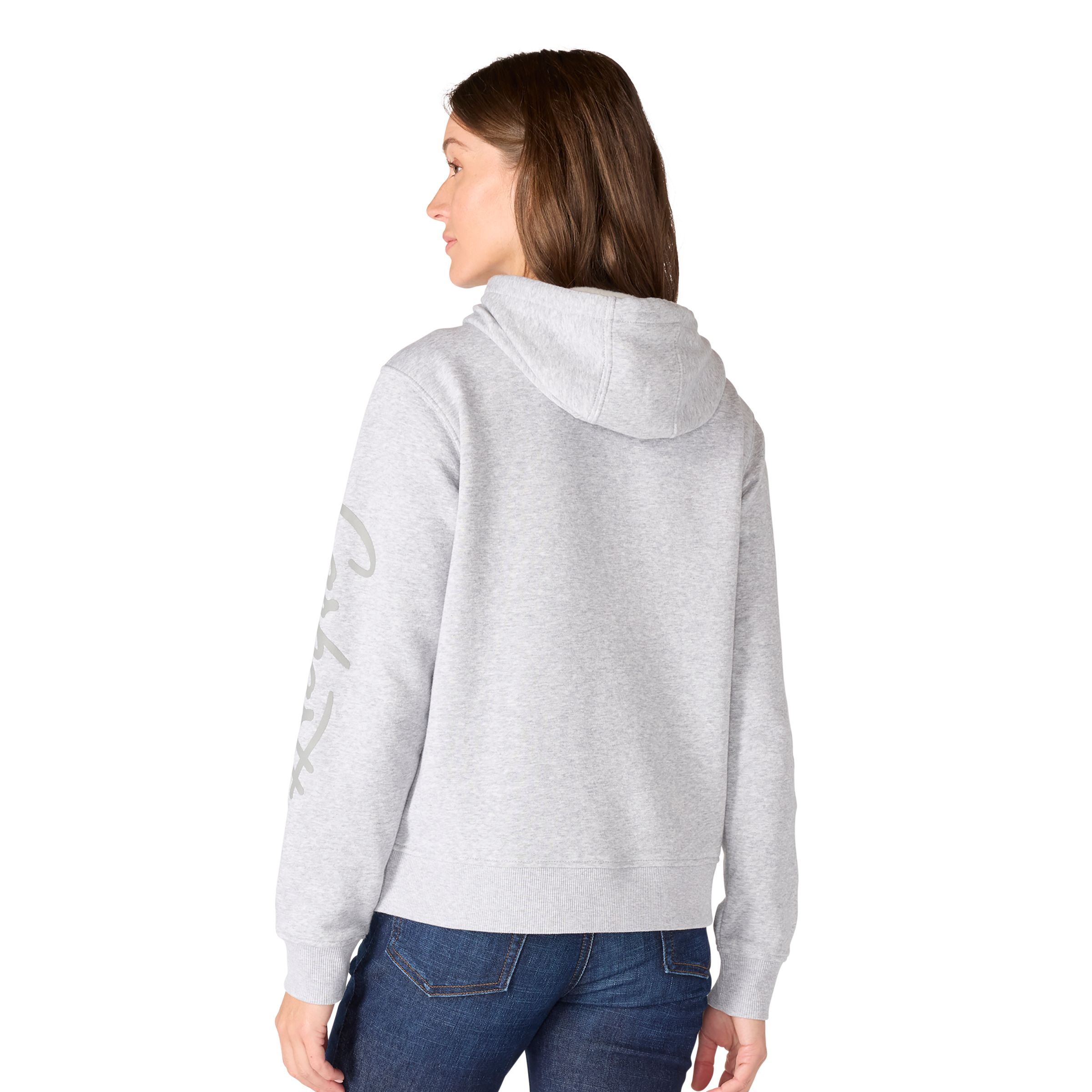 Carhartt Women's Sawyer Script Cotton-Blend Fleece Hoodie