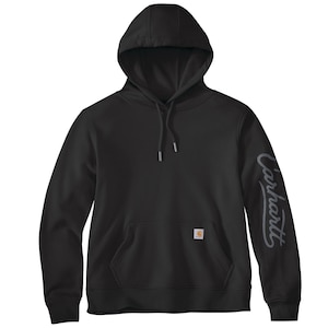 Carhartt Women's Sawyer Script Cotton-Blend Fleece Hoodie
