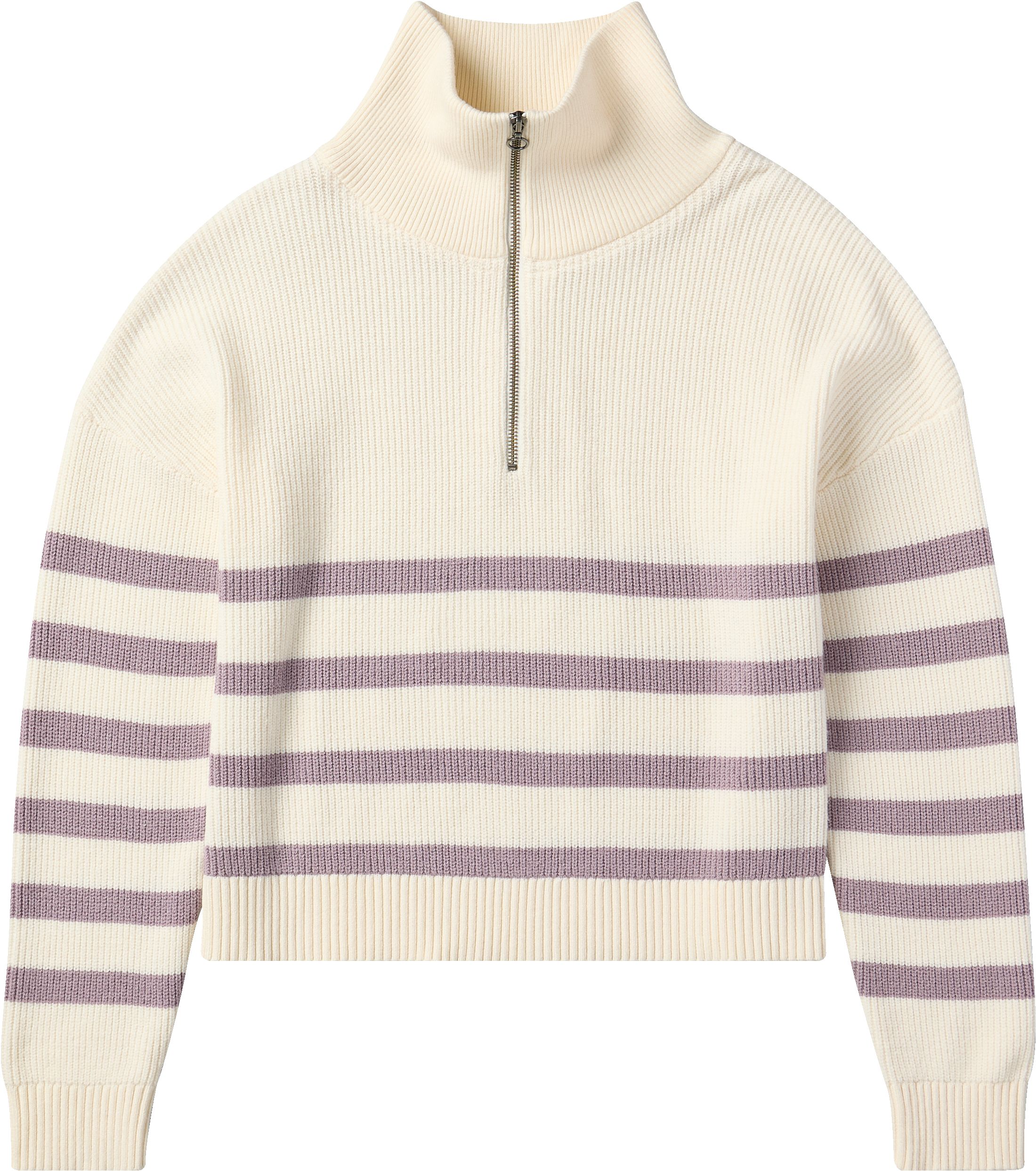 Ripzone Women's Eliza Knitted 1/4 Zip Quarter Sweater