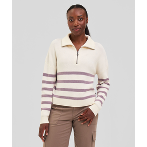 Ripzone Women's Eliza Knitted 1/4 Zip Quarter Sweater