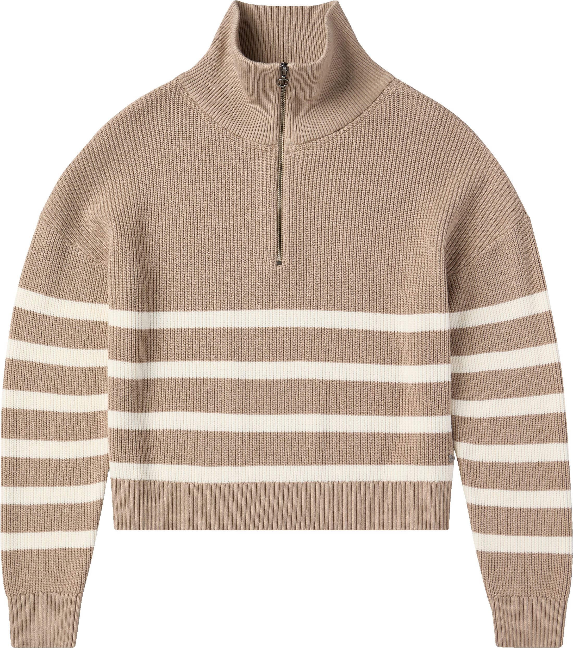 Ripzone Women's Eliza Knitted 1/4 Zip Quarter Sweater