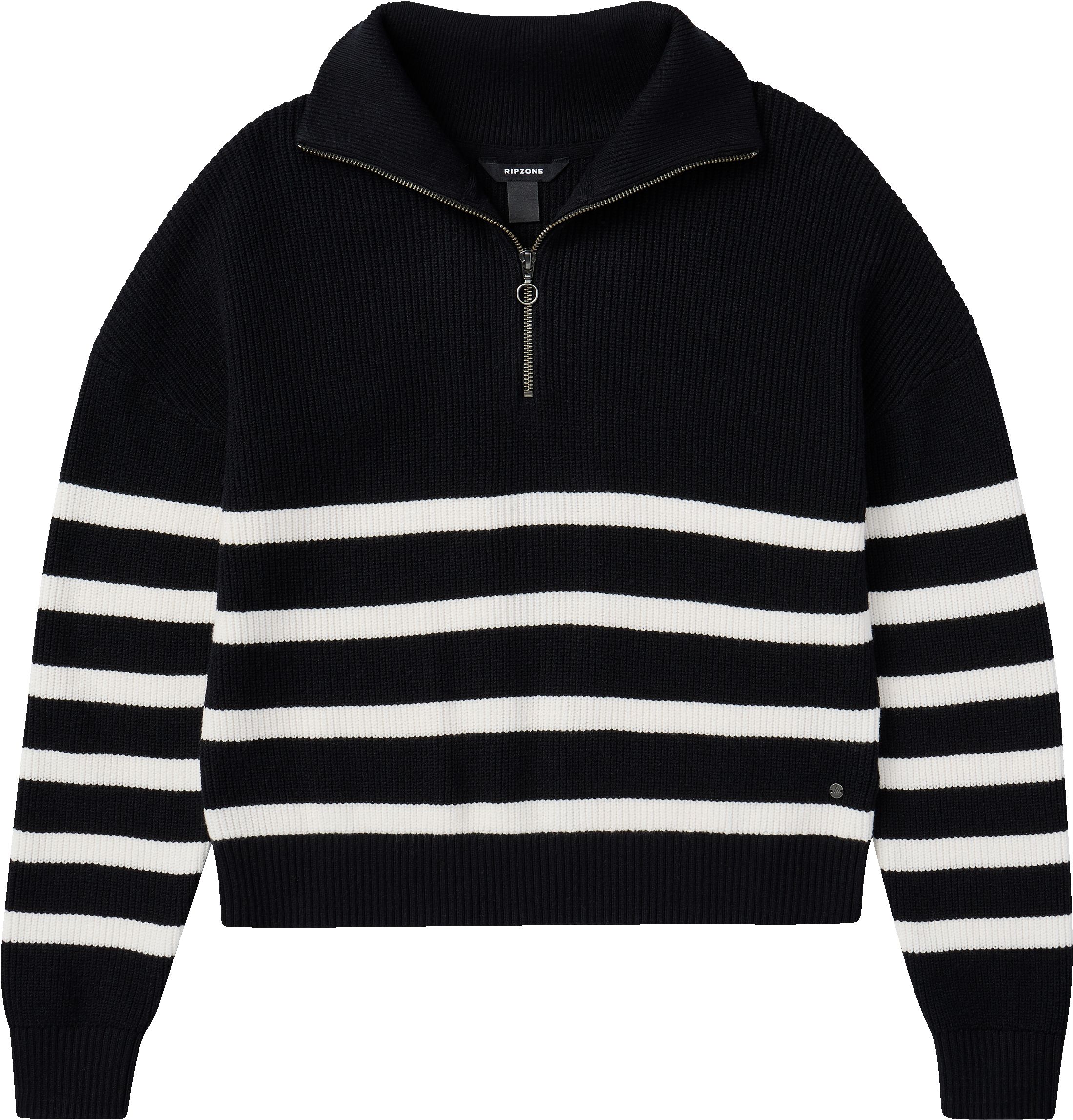 Ripzone Women's Eliza Knitted 1/4 Zip Quarter Sweater