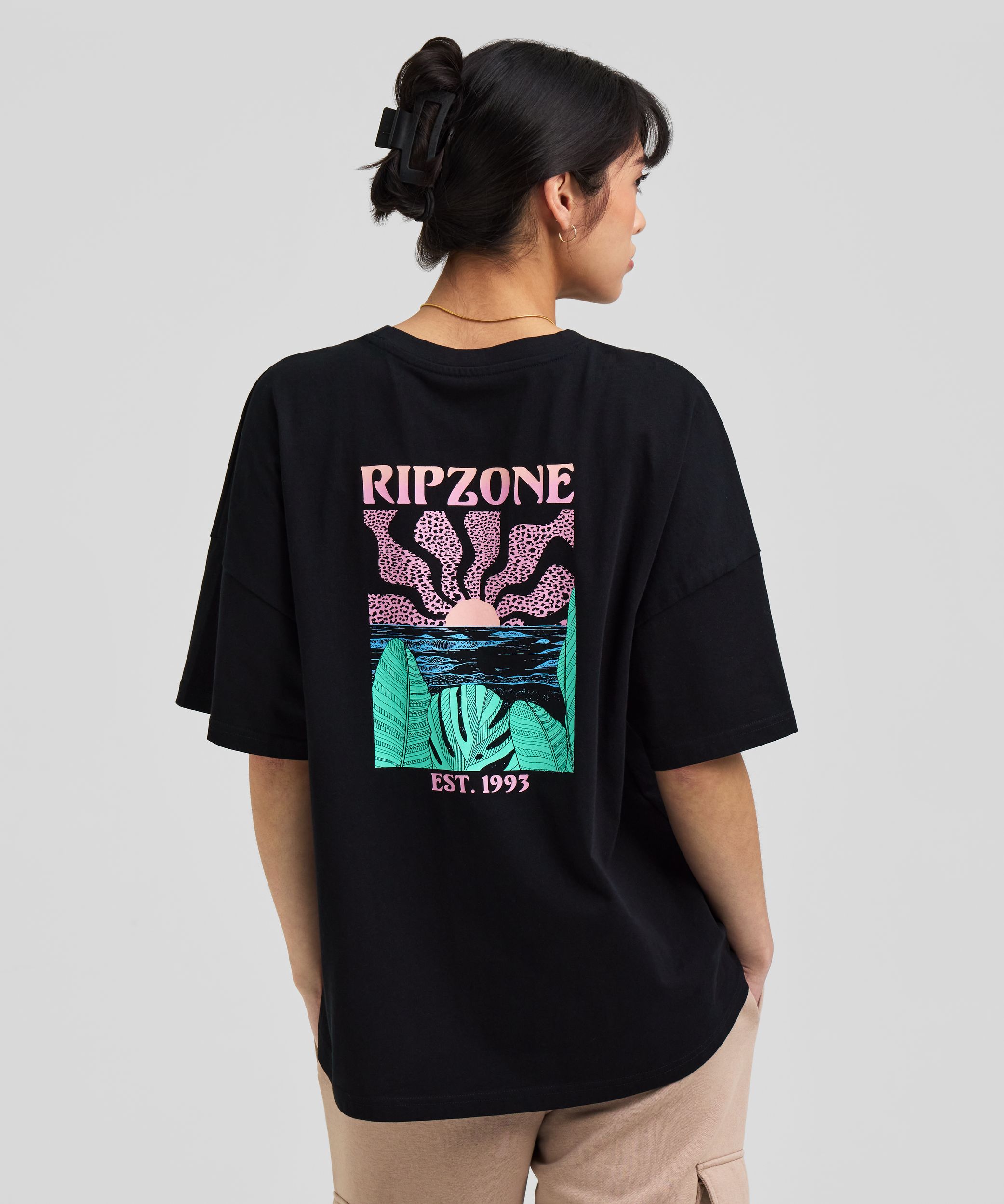 Ripzone Women's Remmy Graphic Boyfriend T Shirt