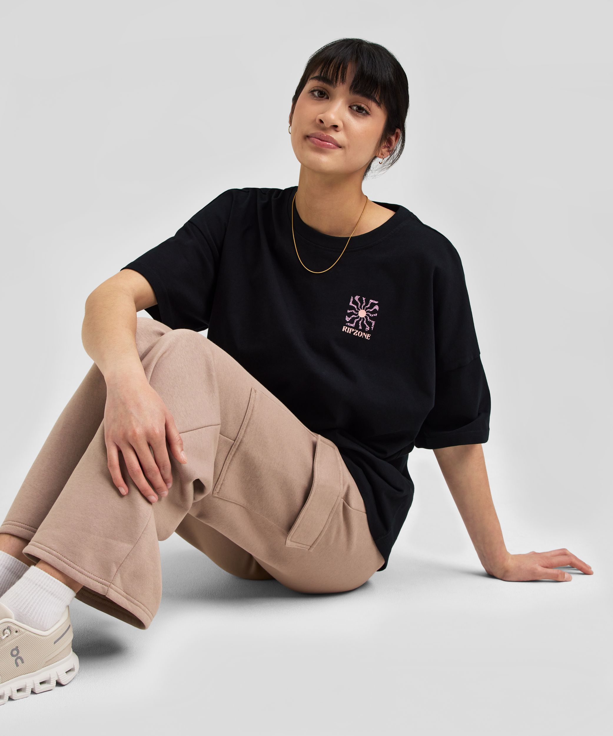 Ripzone Women's Remmy Graphic Boyfriend T Shirt