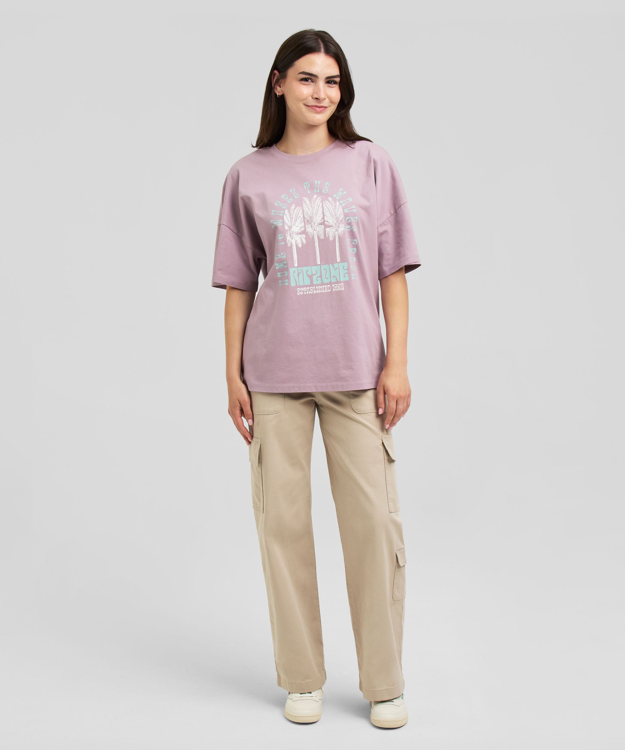 Ripzone Women's Remmy Graphic Boyfriend T Shirt