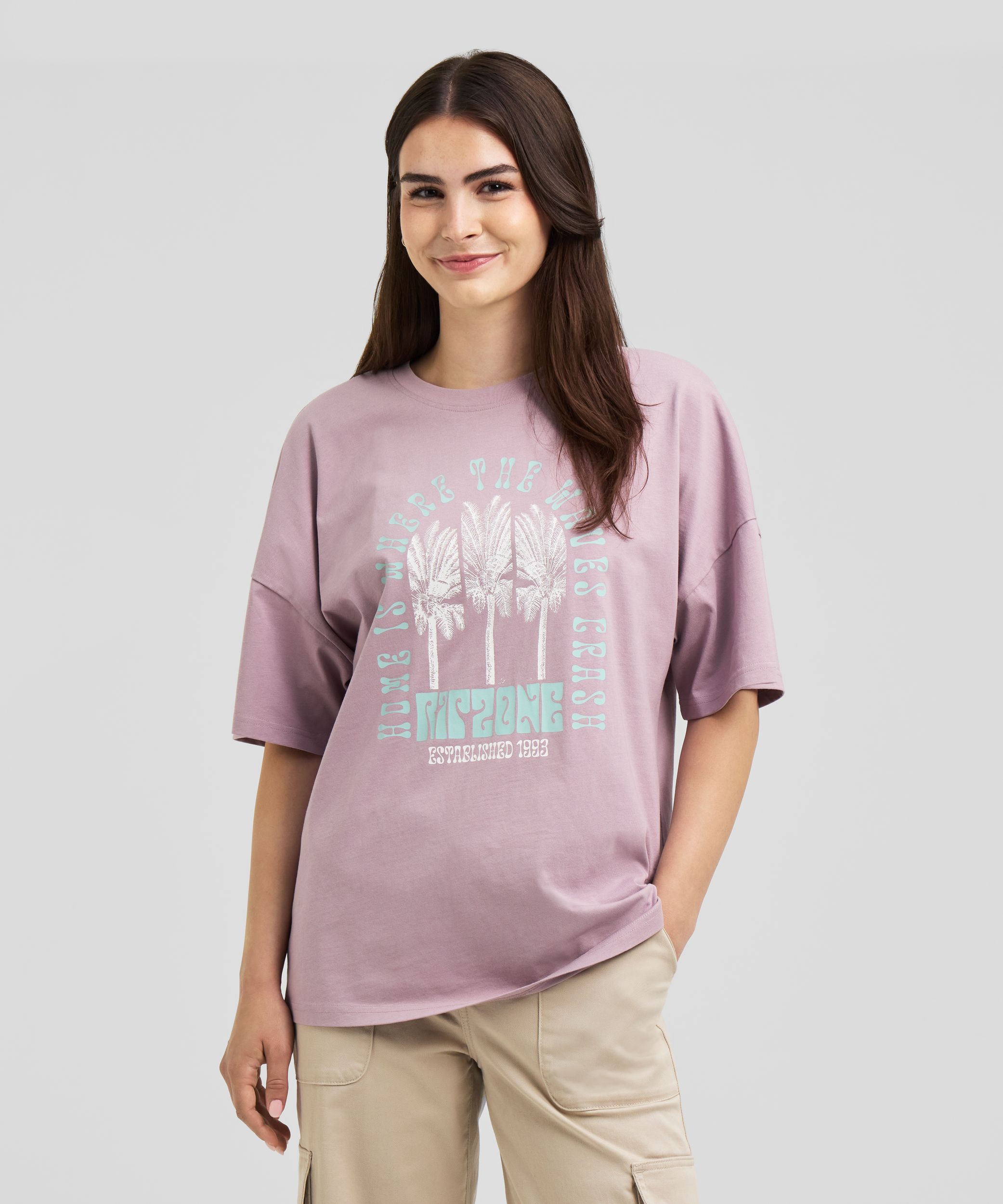 Ripzone Women's Remmy Graphic Boyfriend T Shirt