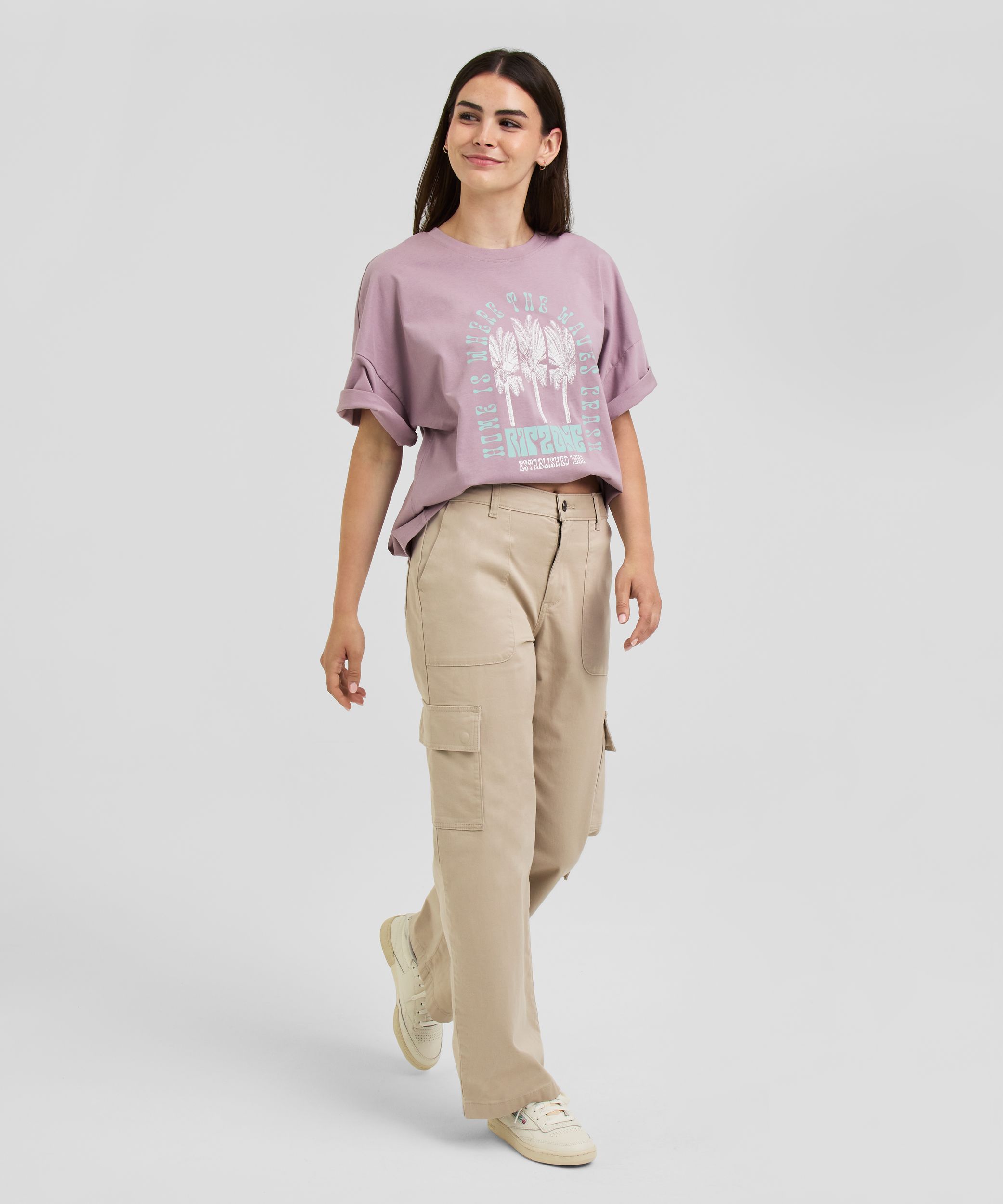 Ripzone Women's Remmy Graphic Boyfriend T Shirt
