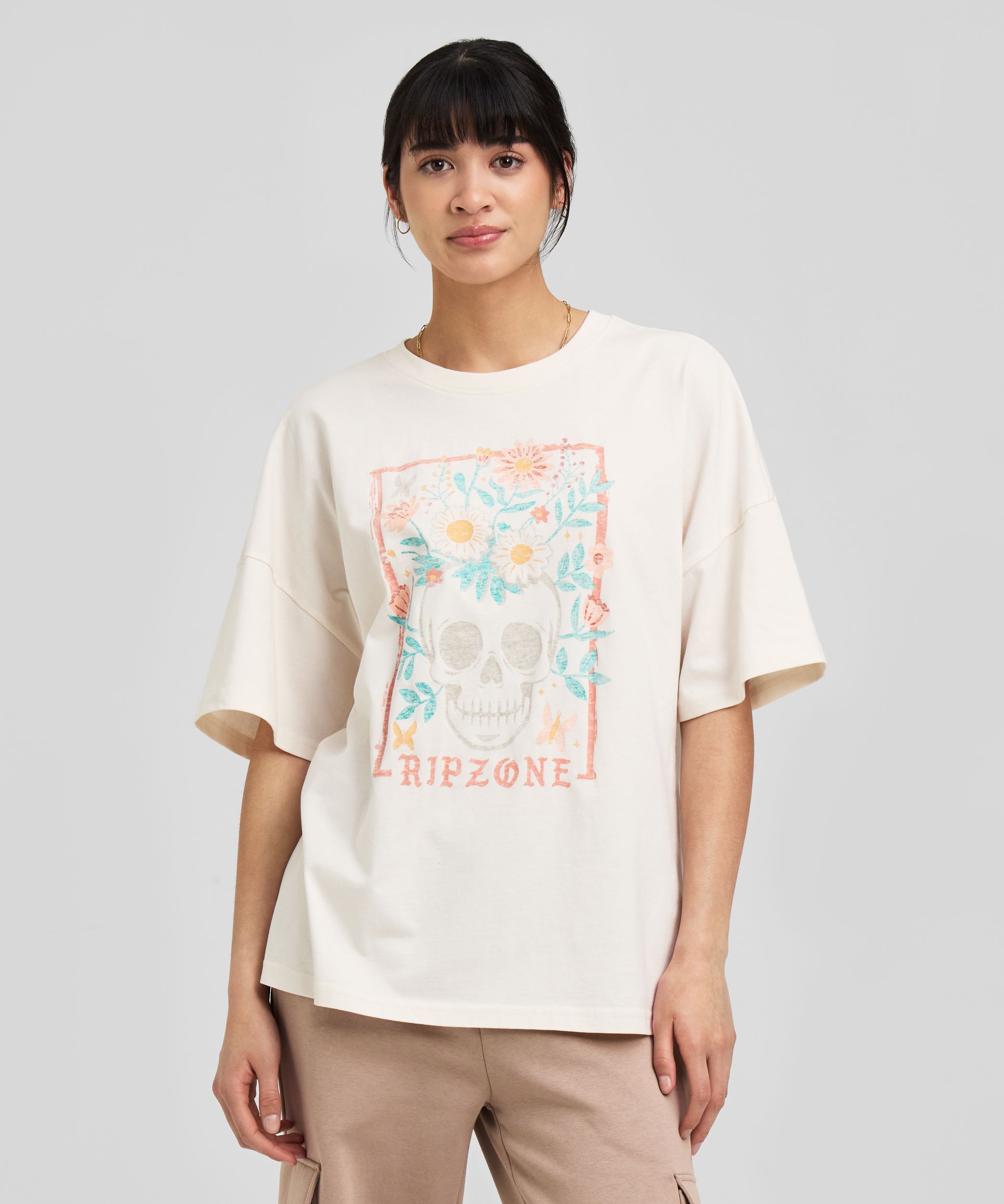 Ripzone Women's Remmy Graphic Boyfriend T Shirt