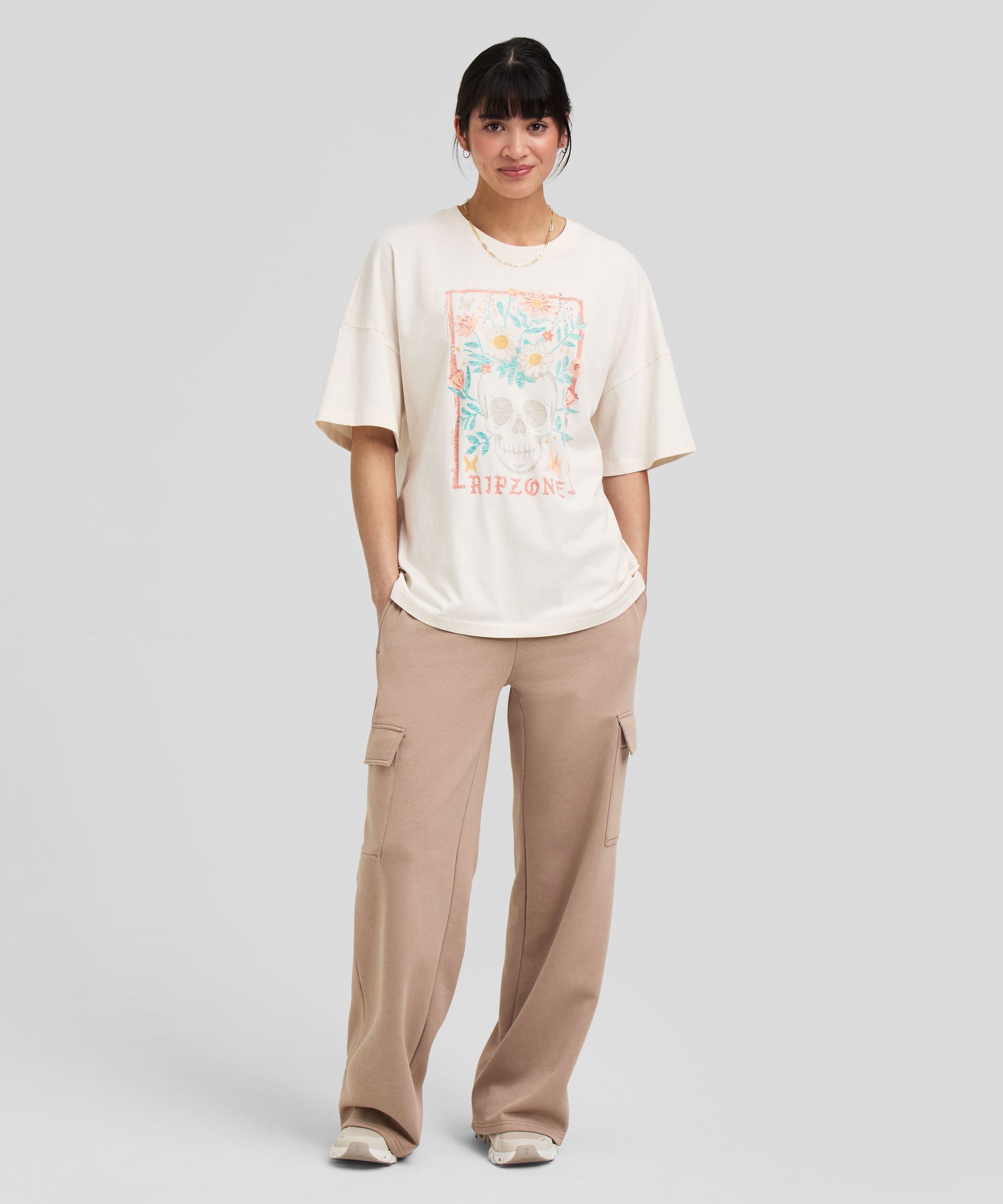 Ripzone Women's Remmy Graphic Boyfriend T Shirt