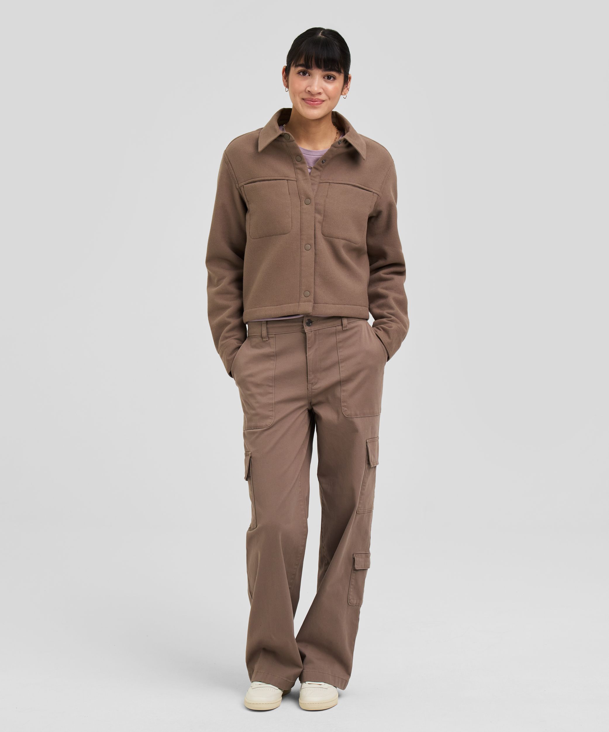 Ripzone Women's Crop Shacket