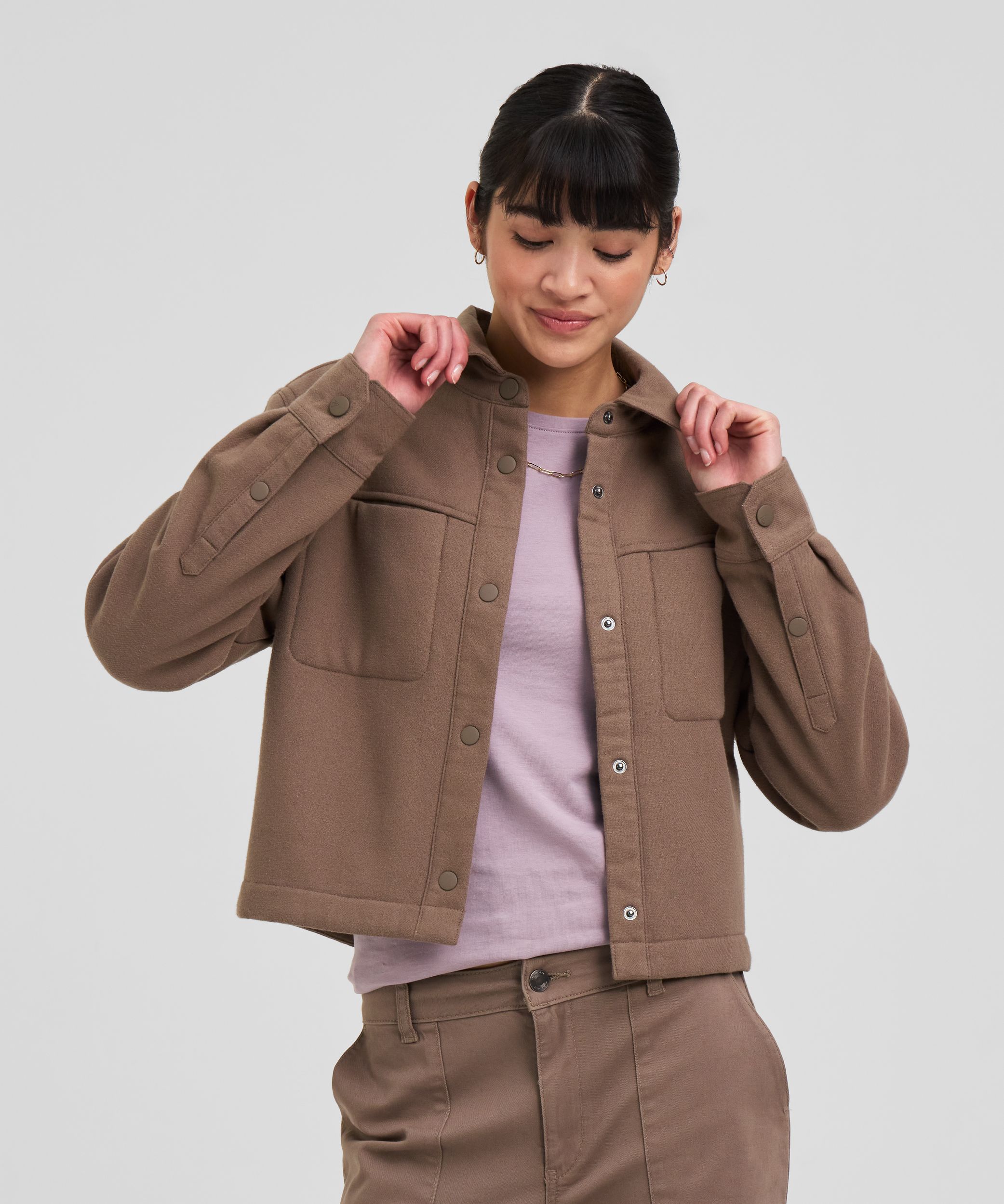 Ripzone Women's Crop Shacket