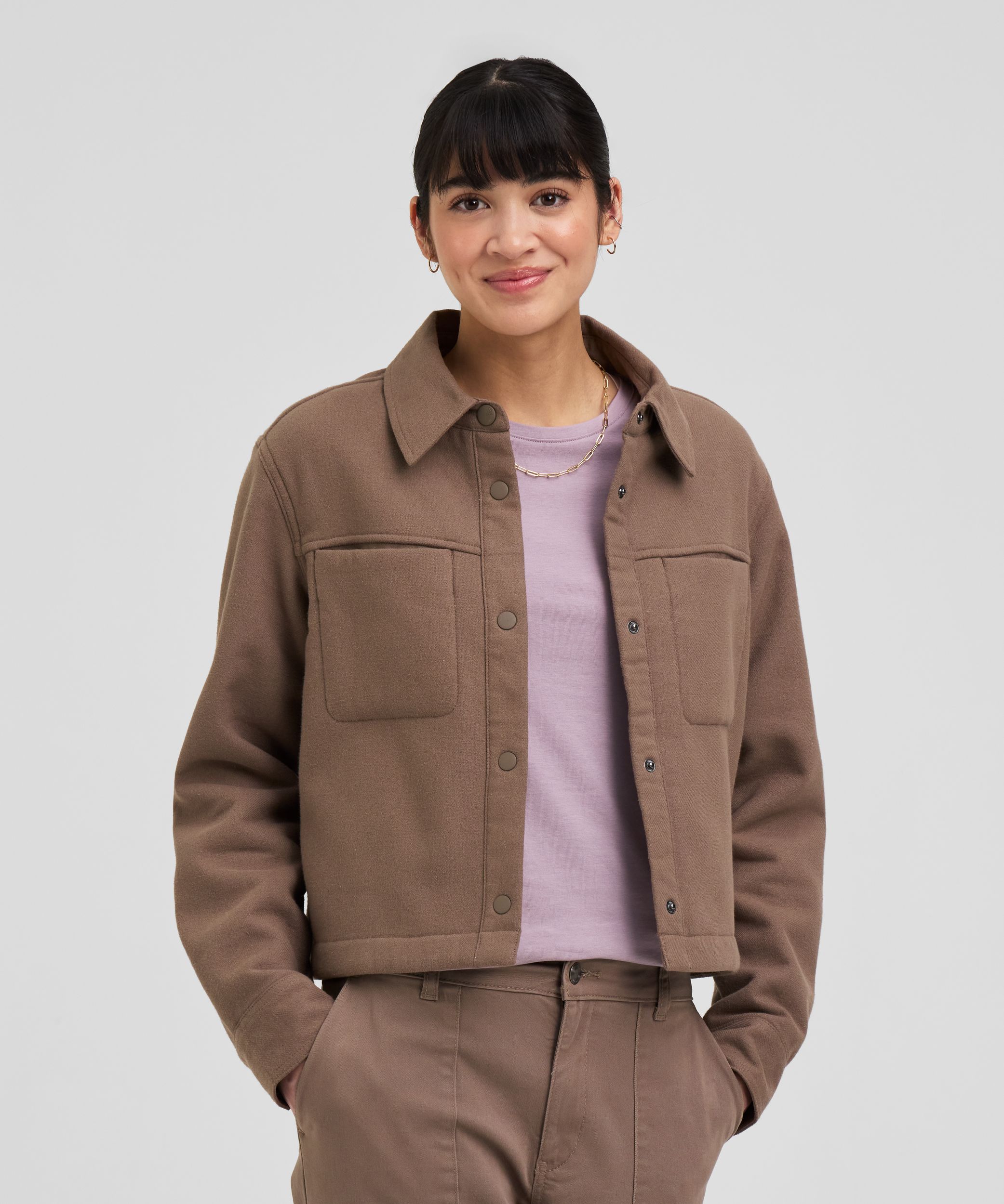 Ripzone Women's Crop Shacket