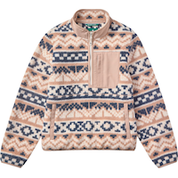 Woods Women's Sherpa Fleece 1/4 Zip Long Sleeve Top