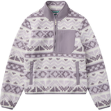 Woods Women's Sherpa Fleece 1/4 Zip Long Sleeve Top Front_Flat