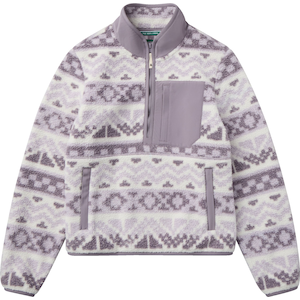 Woods Women's Sherpa Fleece 1/4 Zip Long Sleeve Top