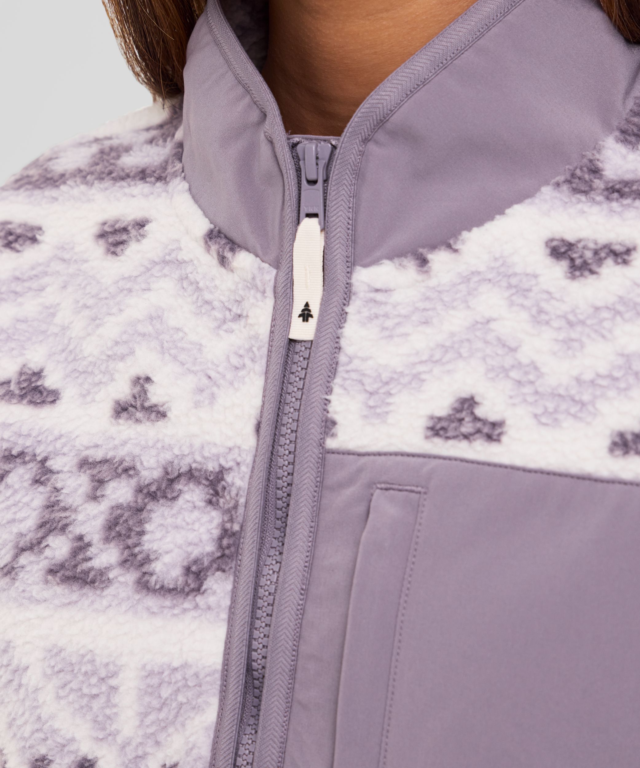 Woods Women's Sherpa Fleece 1/4 Zip Long Sleeve Top