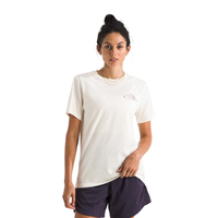 The North Face Women's Mountain Stamps Short Sleeve T-Shirt Front_Flat