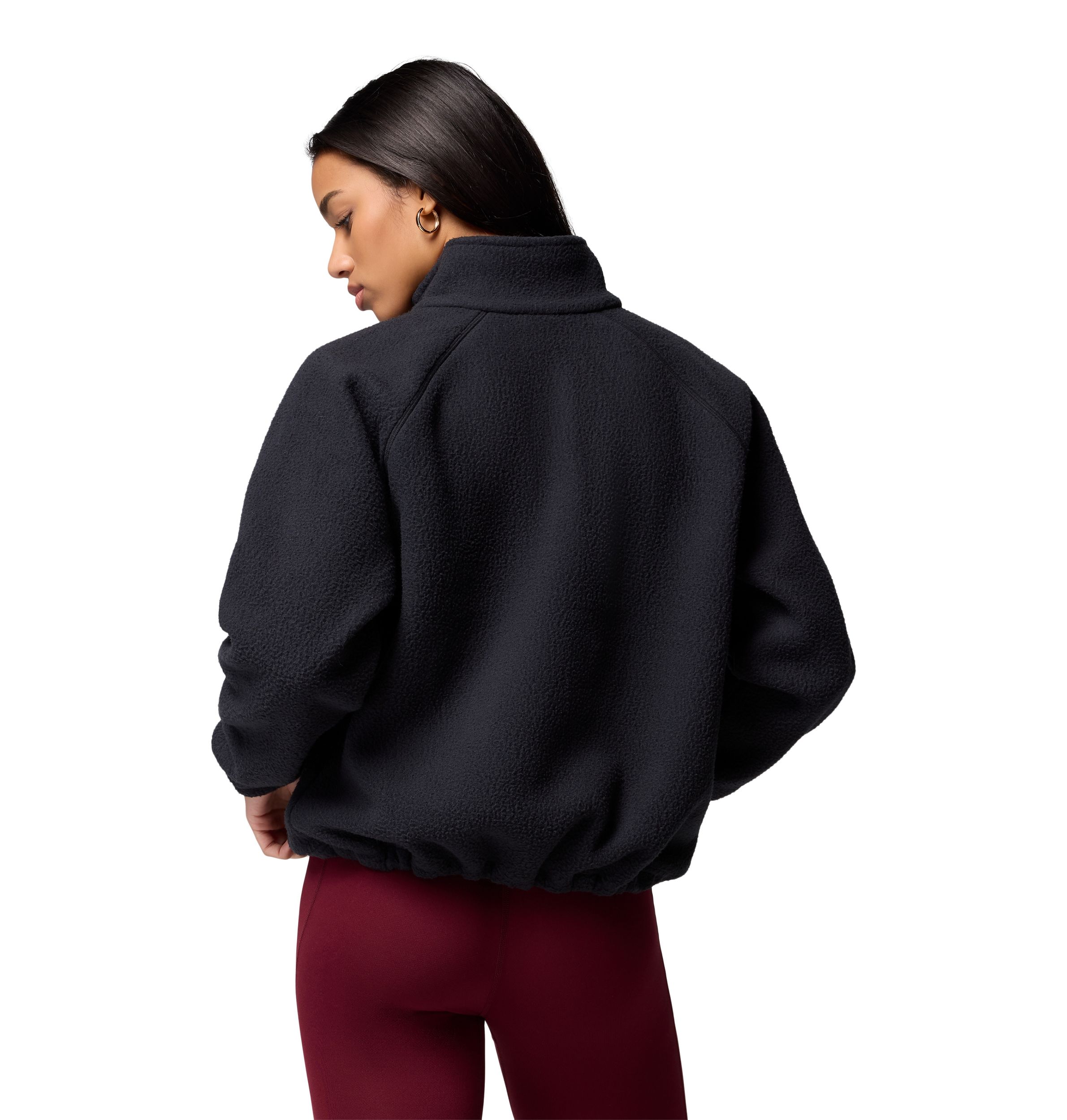 Columbia Women's Jasper Ridge Pebble Half-Snap Long Sleeve Fleece Top