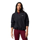 Columbia Women's Jasper Ridge Pebble Half-Snap Long Sleeve Fleece Top Front_Flat