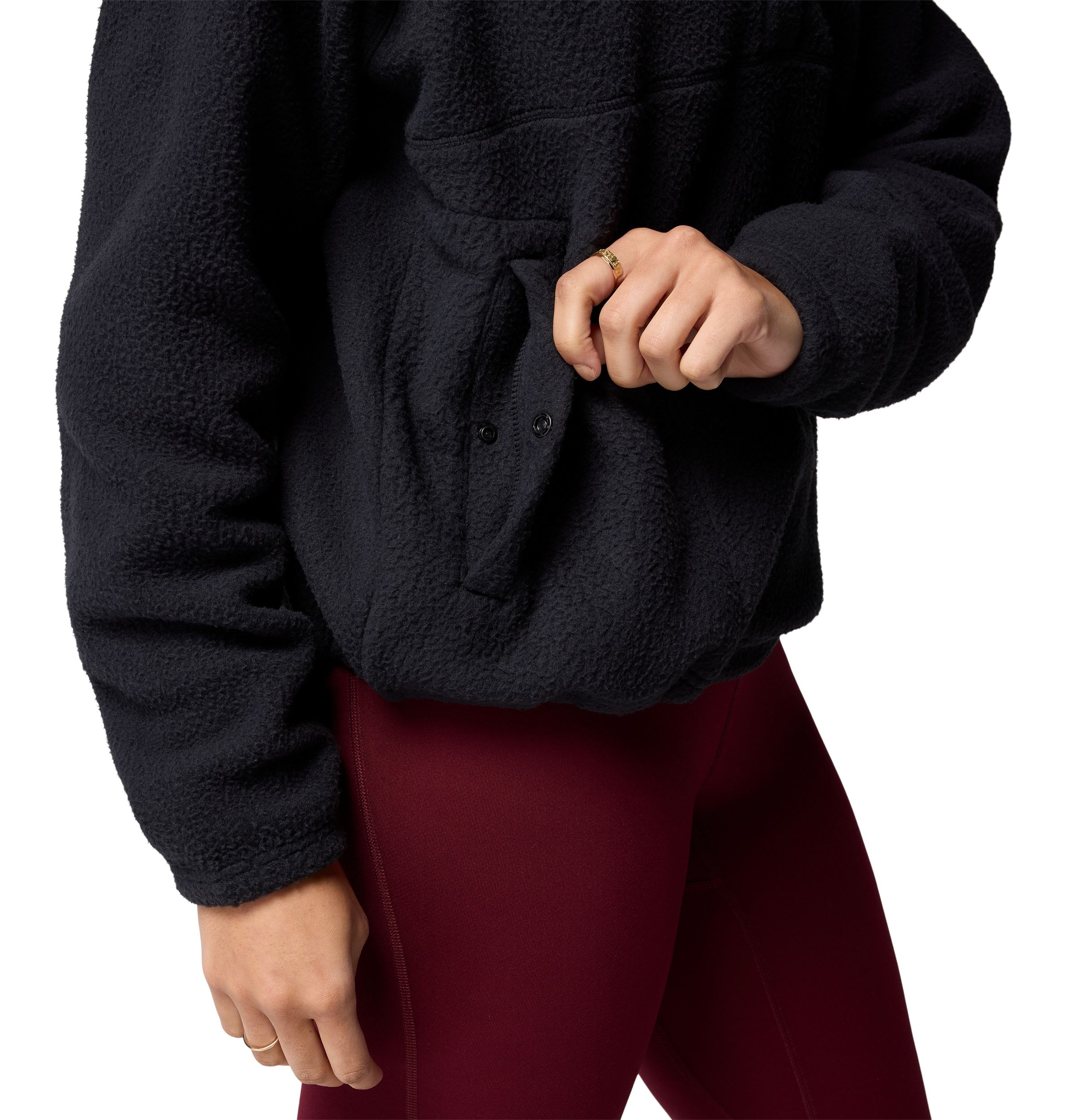 Columbia Women's Jasper Ridge Pebble Half-Snap Long Sleeve Fleece Top